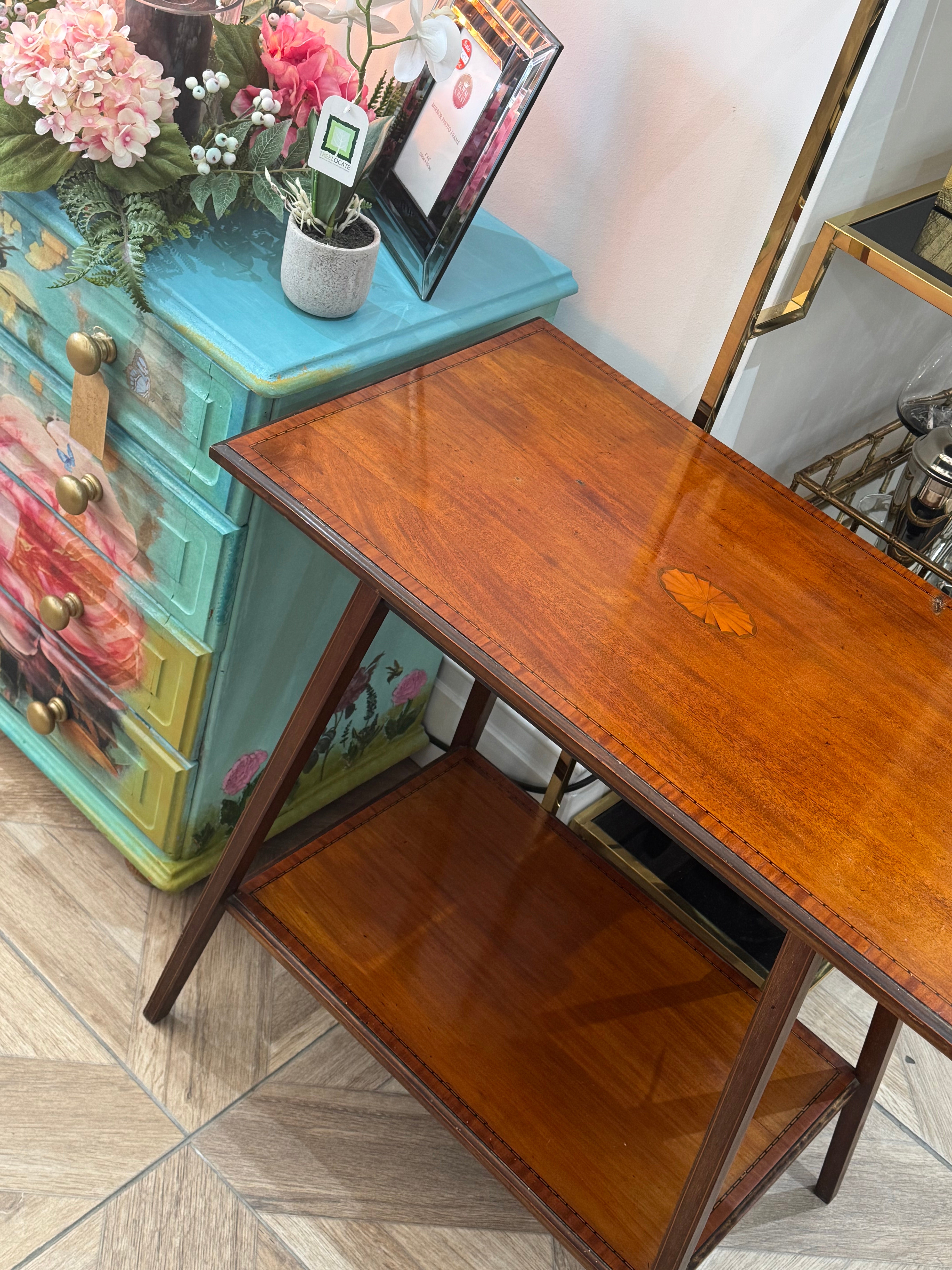 Edwardian Inlaid Occasional Table