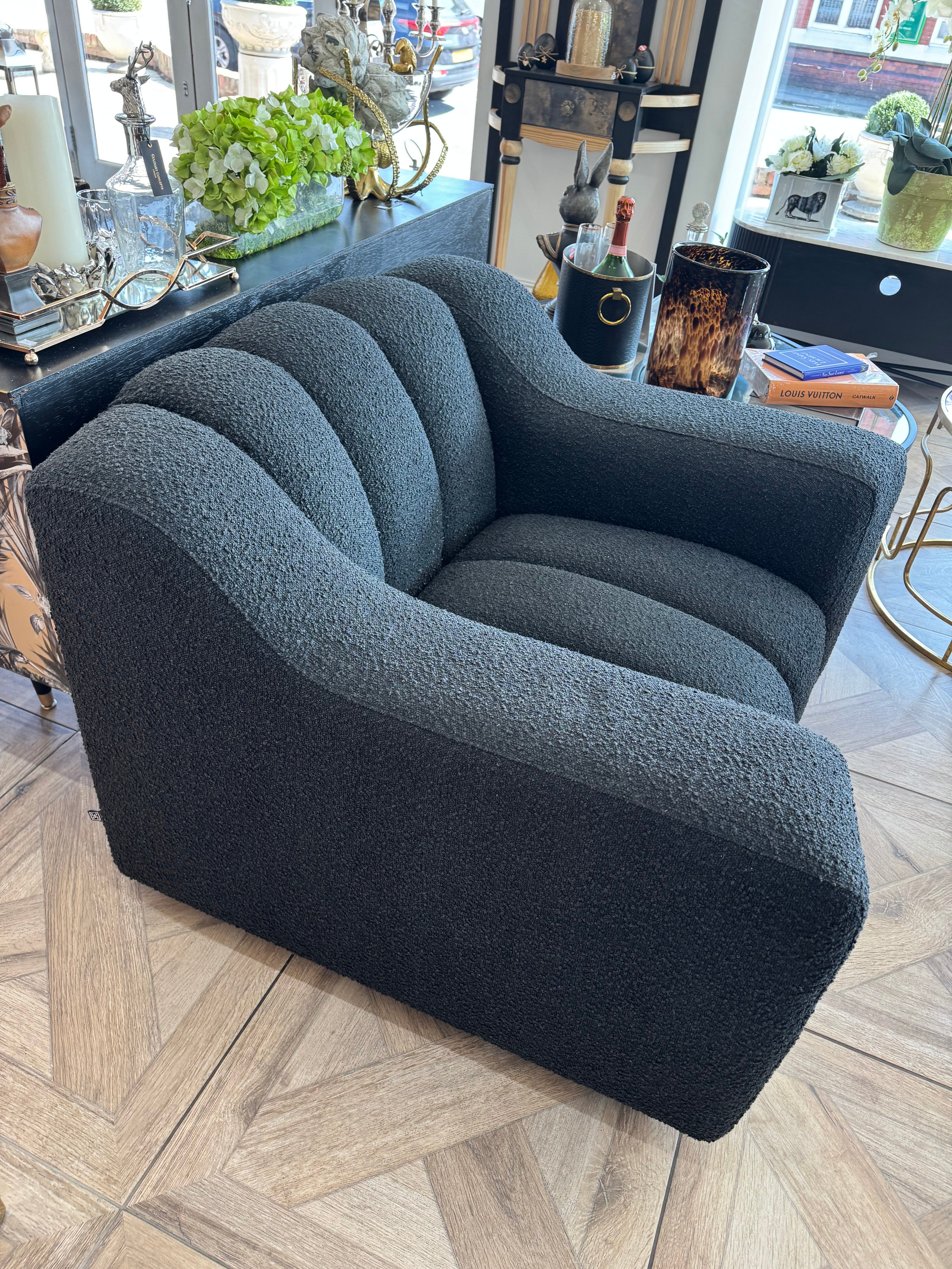 PRELOVED | Excellent Condition Eichholtz Black Kelly Chair