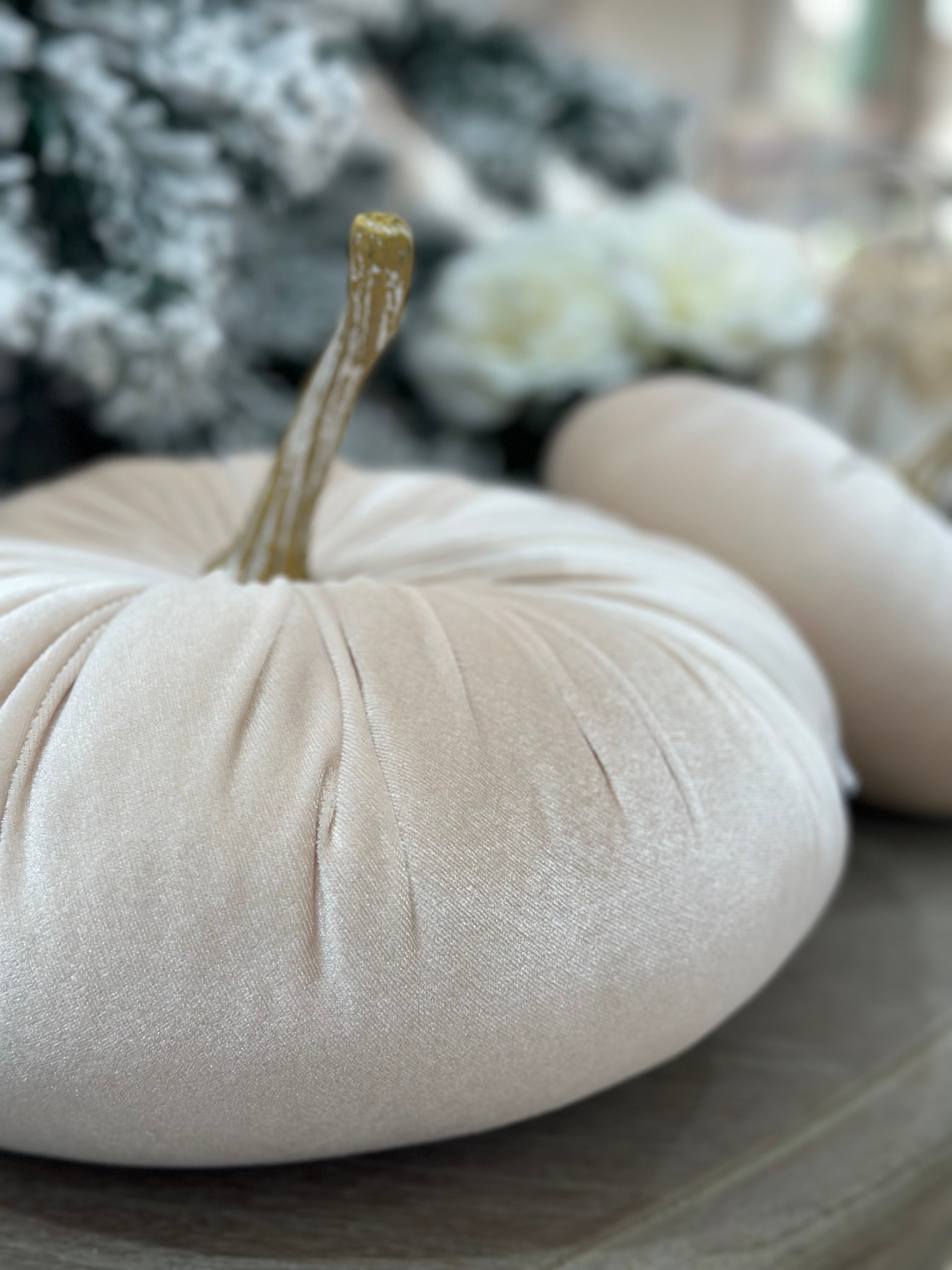 Fabric Decorative Pumpkin | Multiple Sizes
