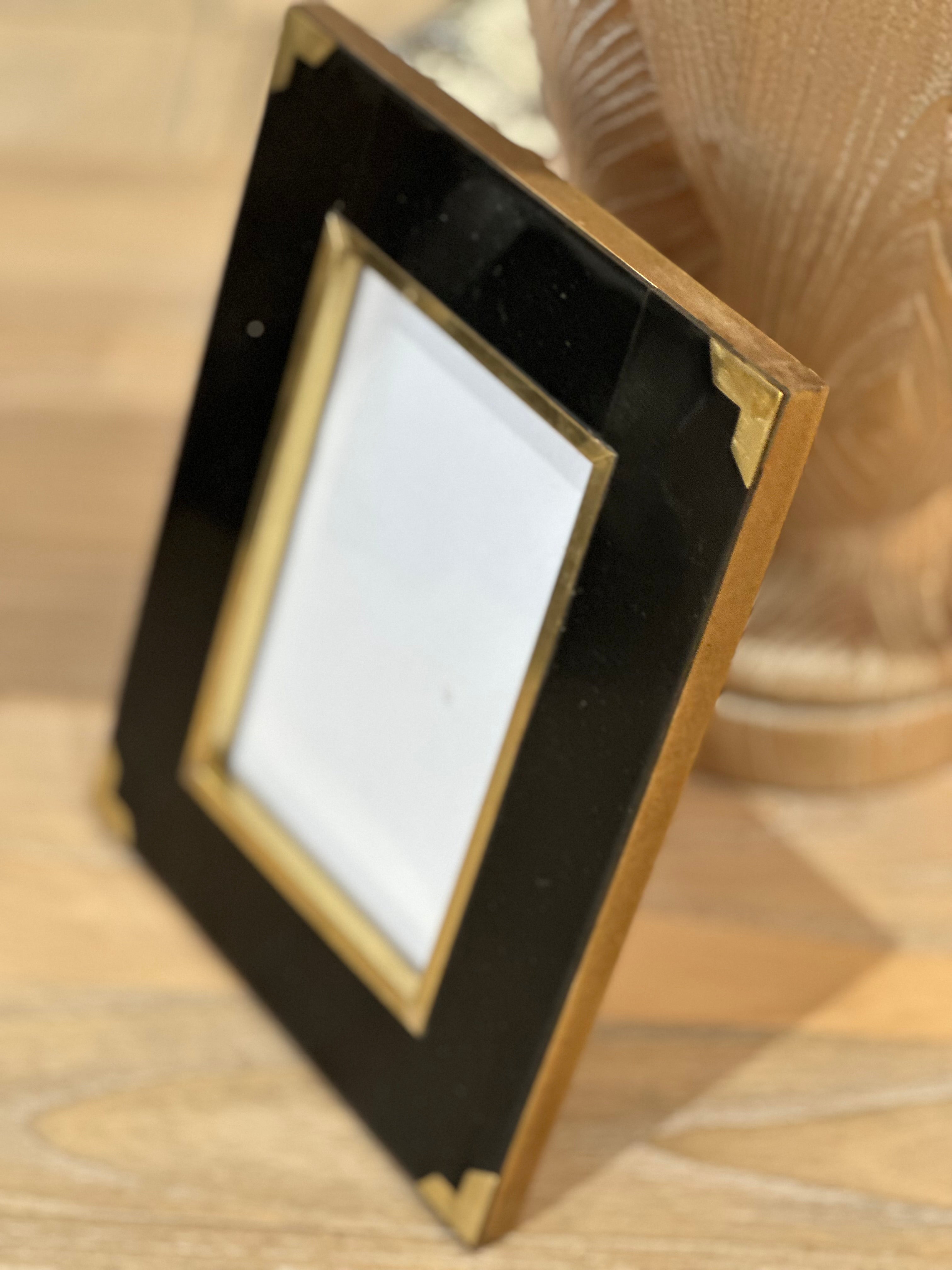 Black and Gold Photo Frame