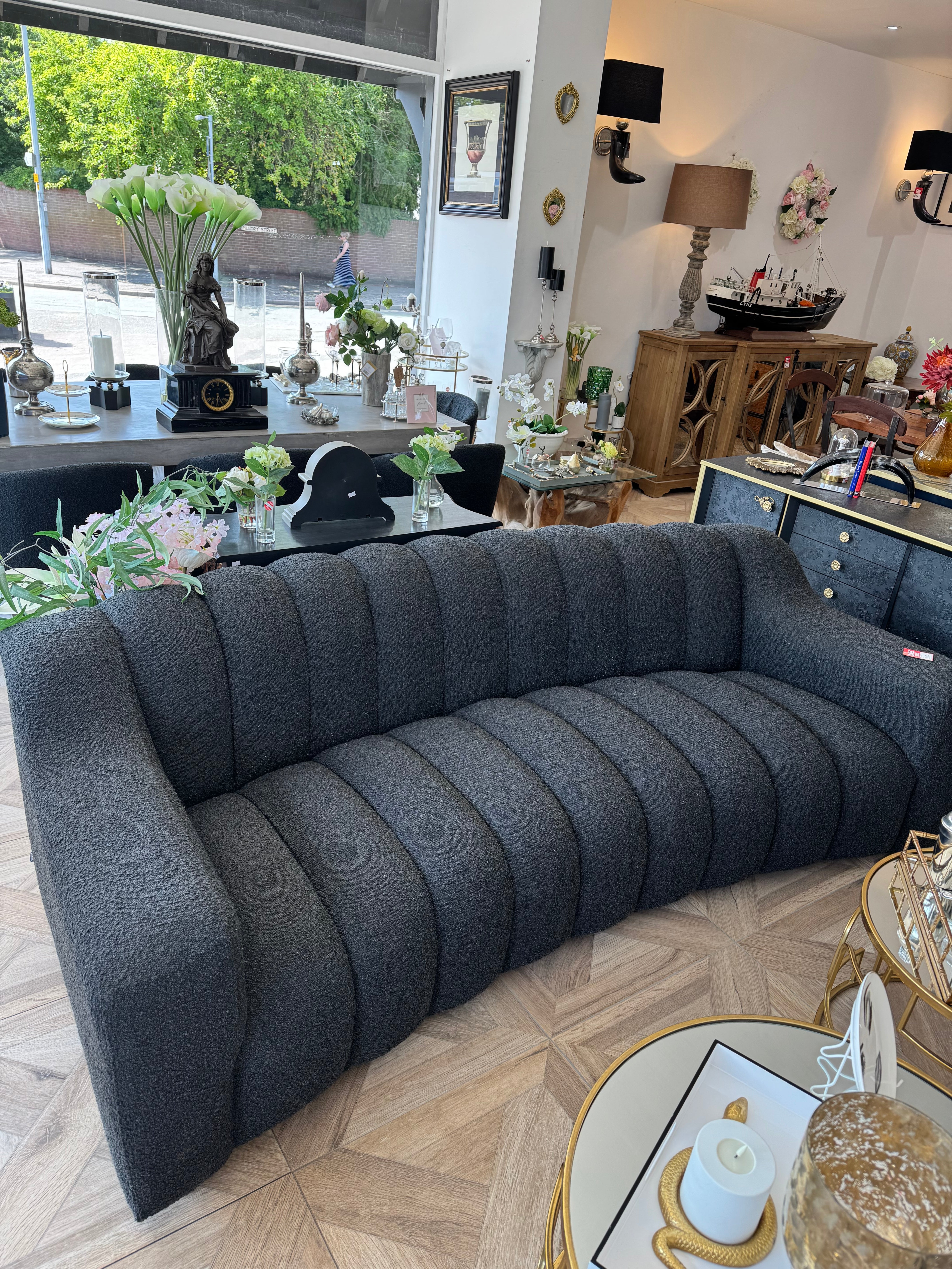 PRELOVED | Excellent Condition Eichholtz Black Kelly Sofa