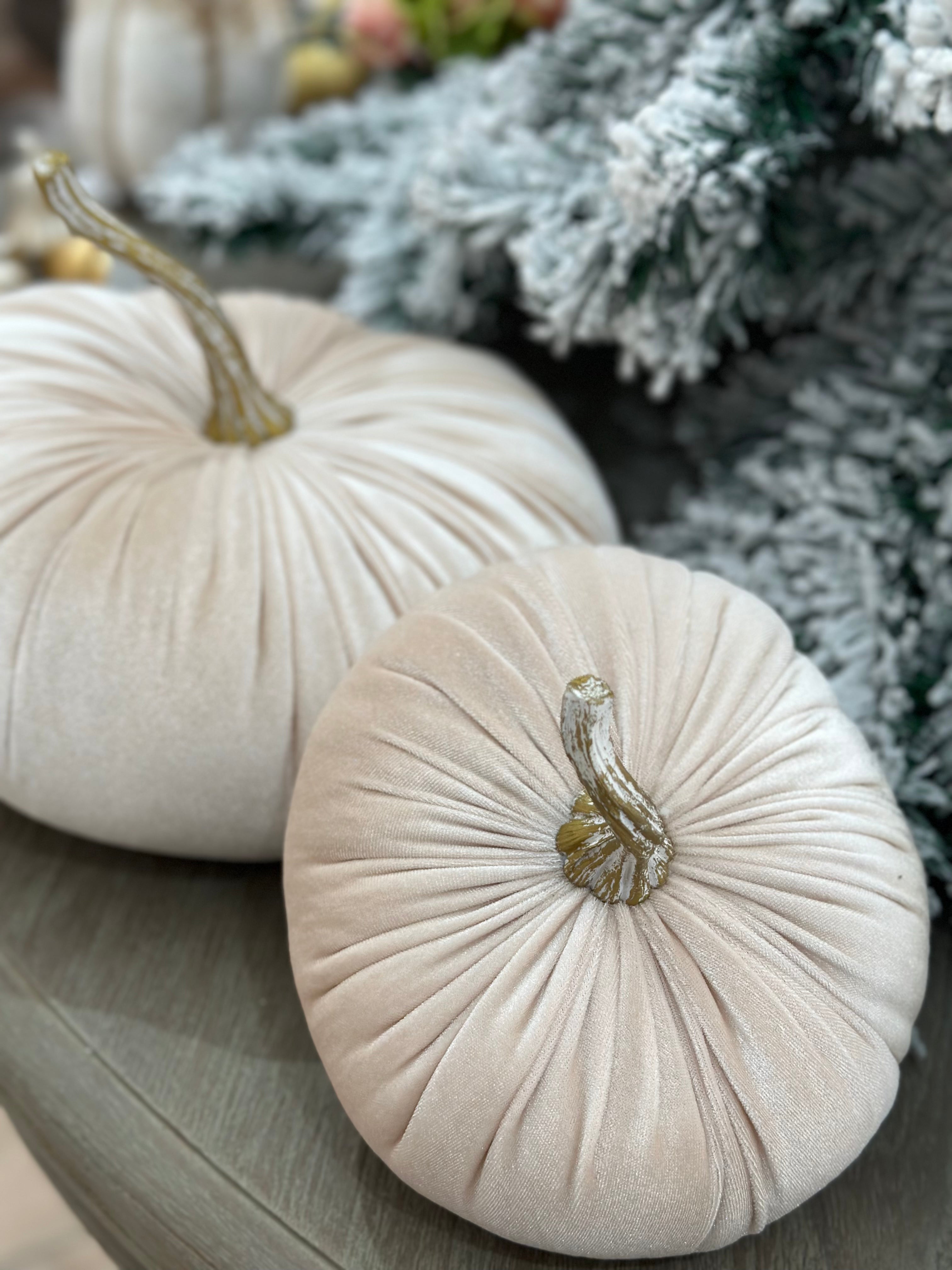 Fabric Decorative Pumpkin | Multiple Sizes