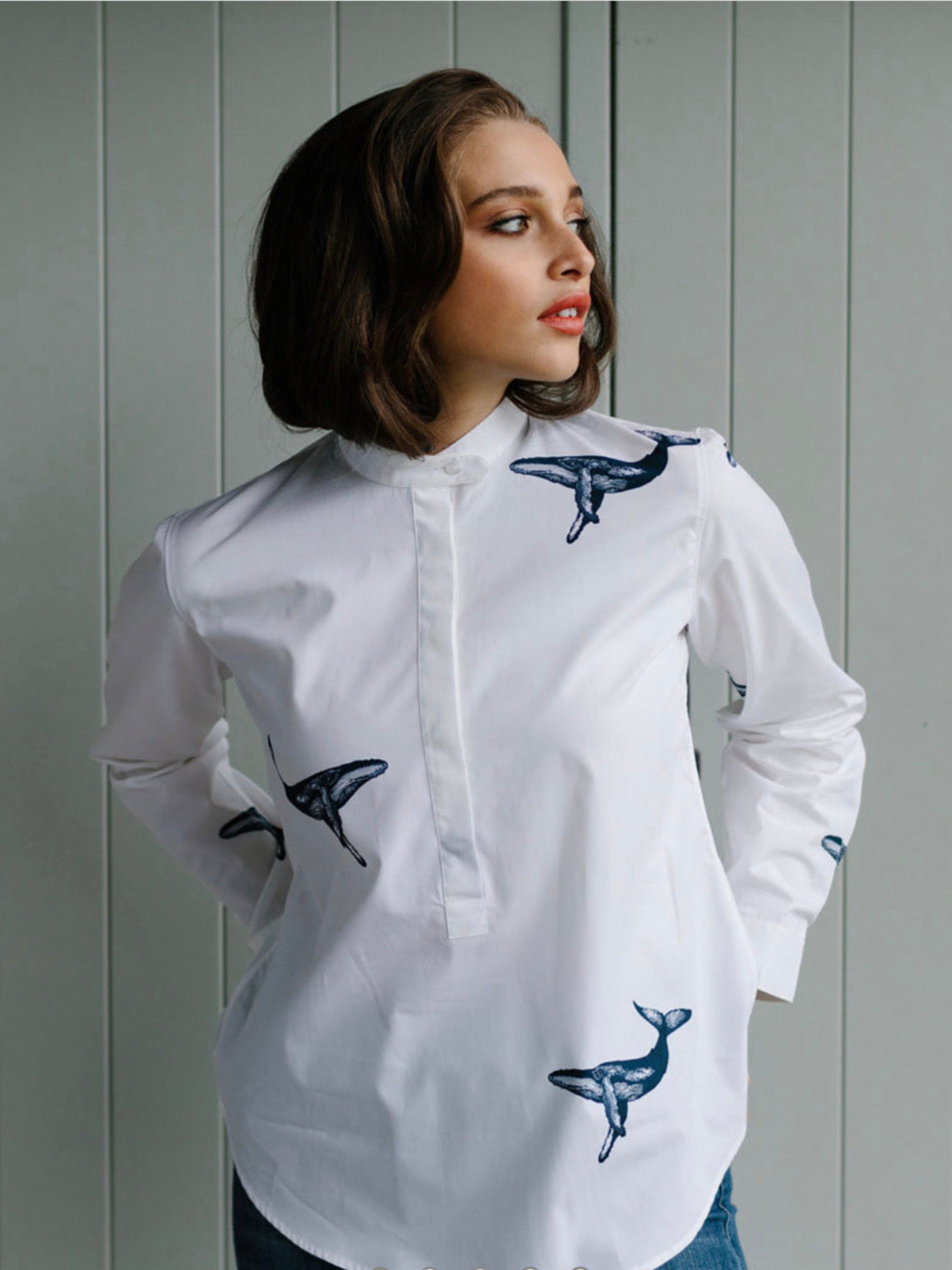 Gibson & Birkbeck Whale Shirt