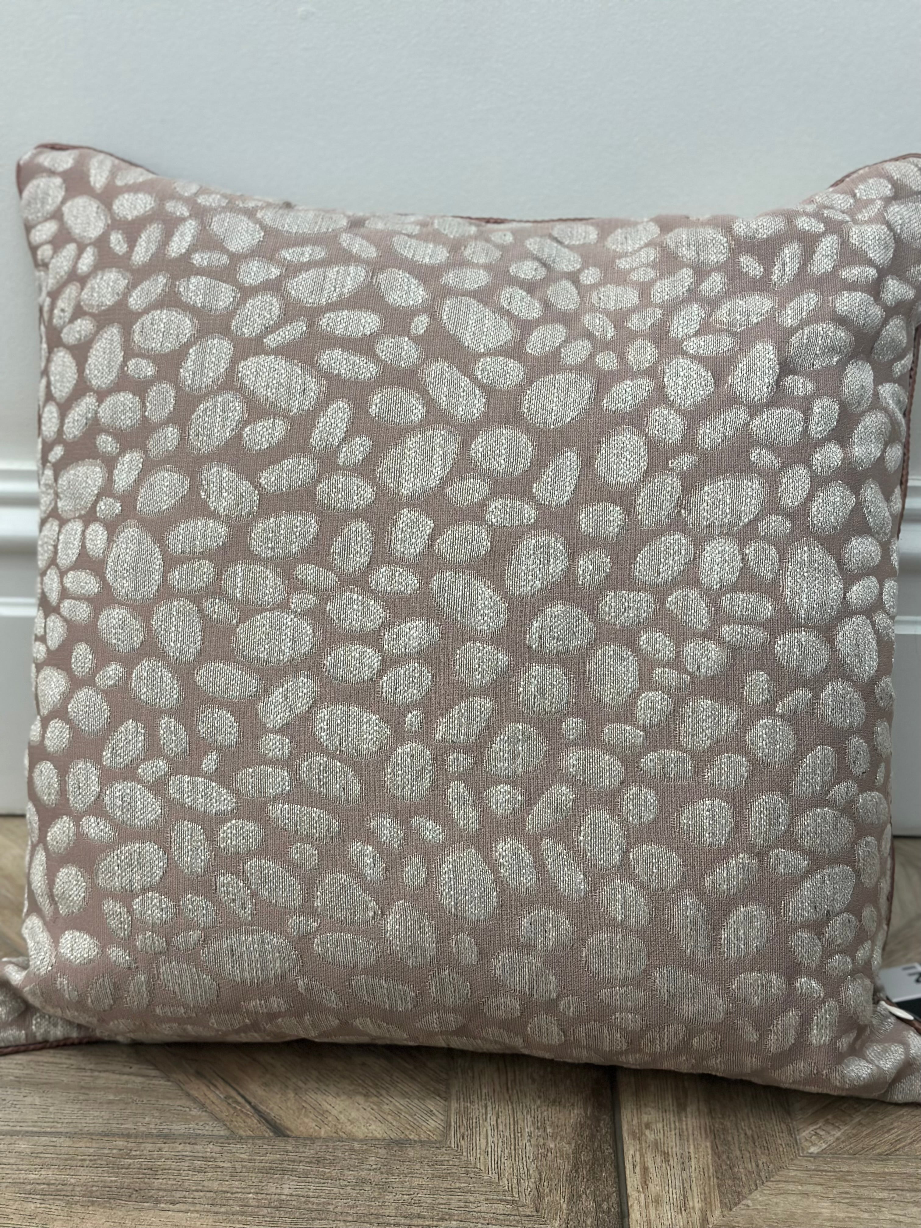 Pebbles Blush Cushion