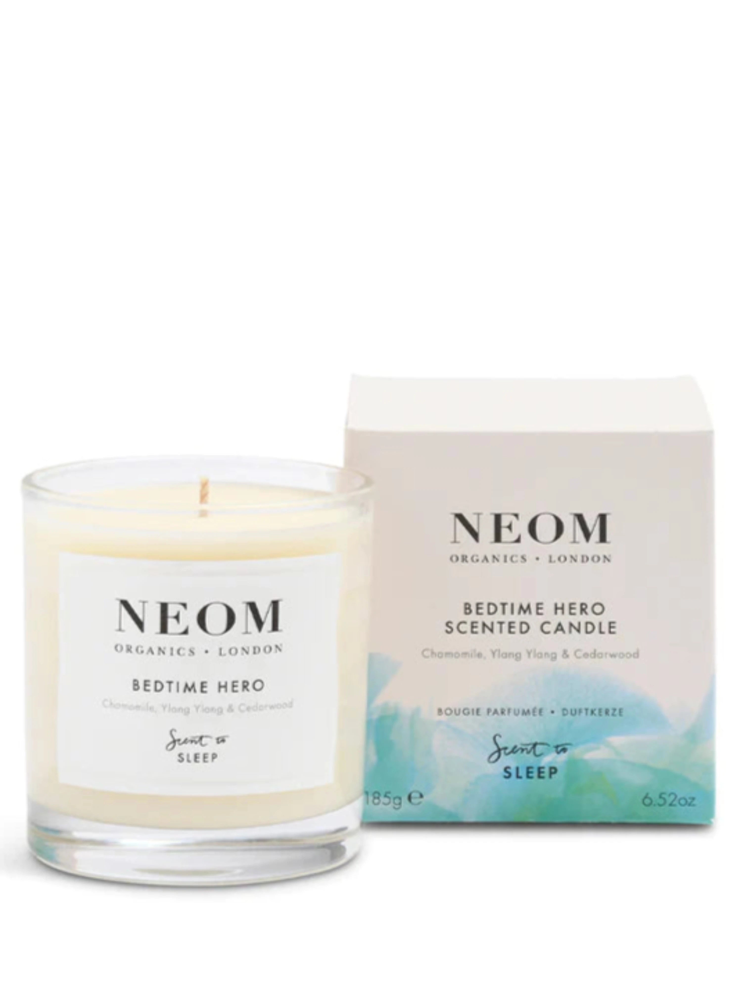 NEOM Bedtime Hero Scented 1 Wick Candle