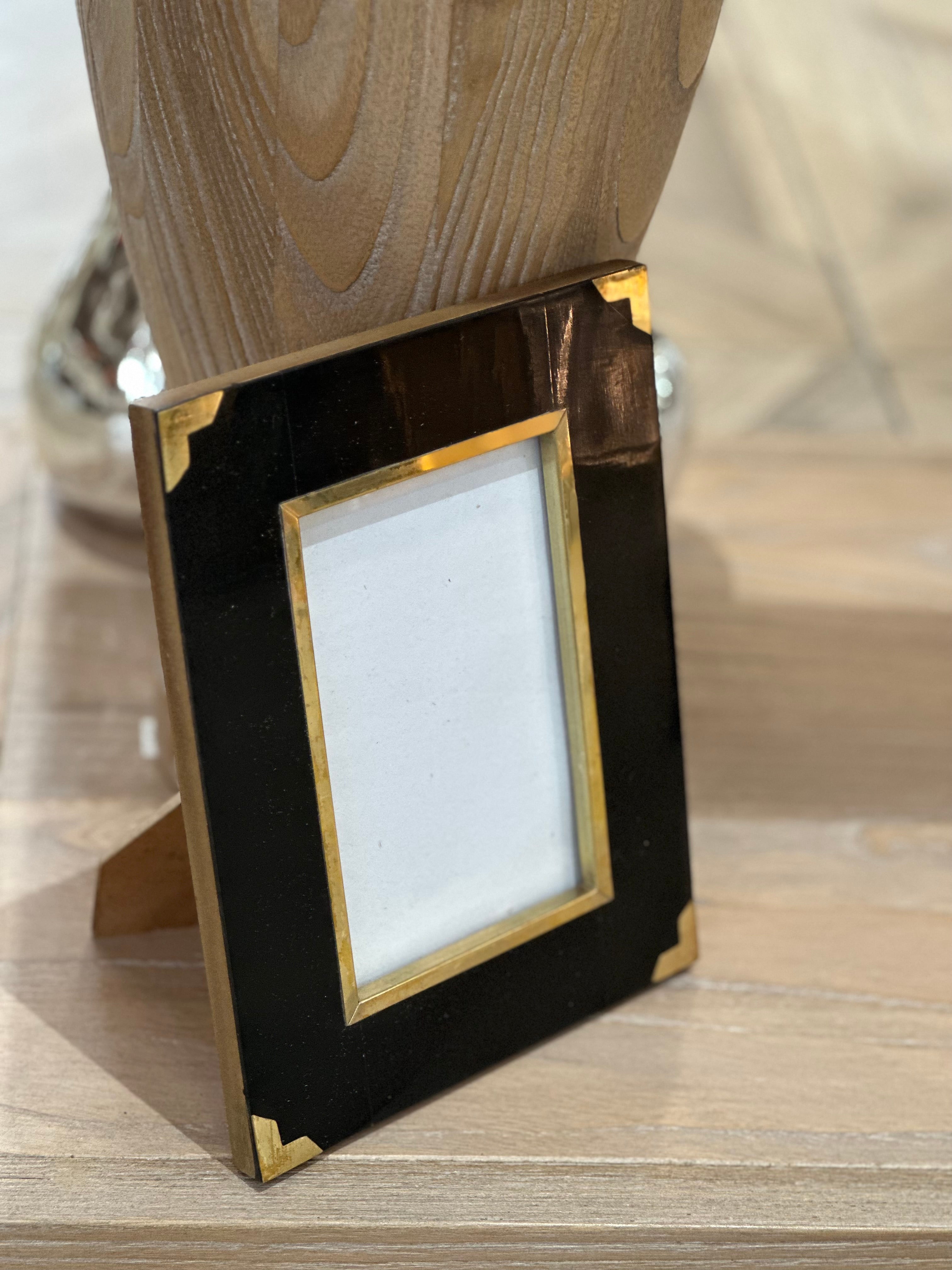 Black and Gold Photo Frame