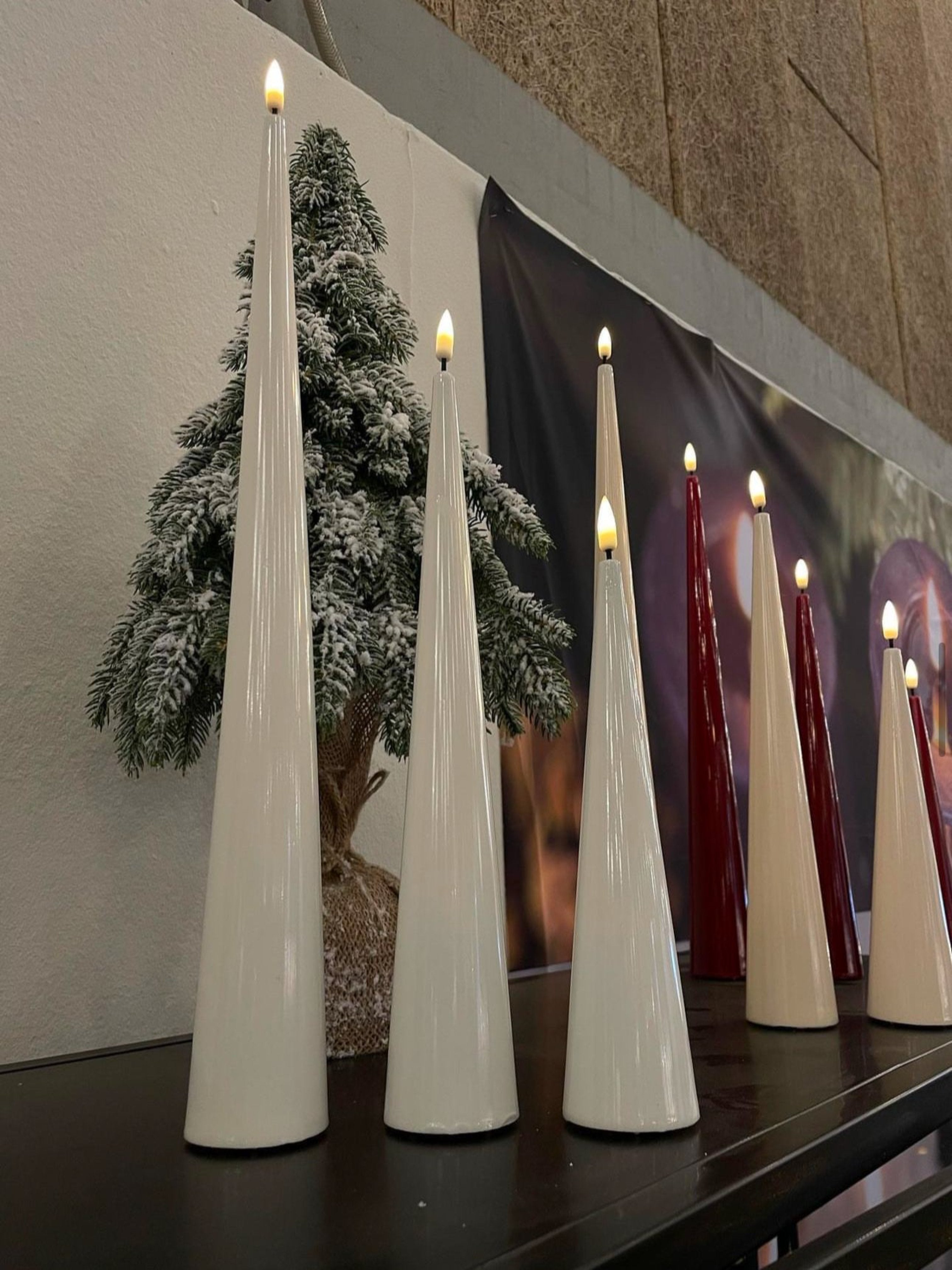 Cone LED Candle