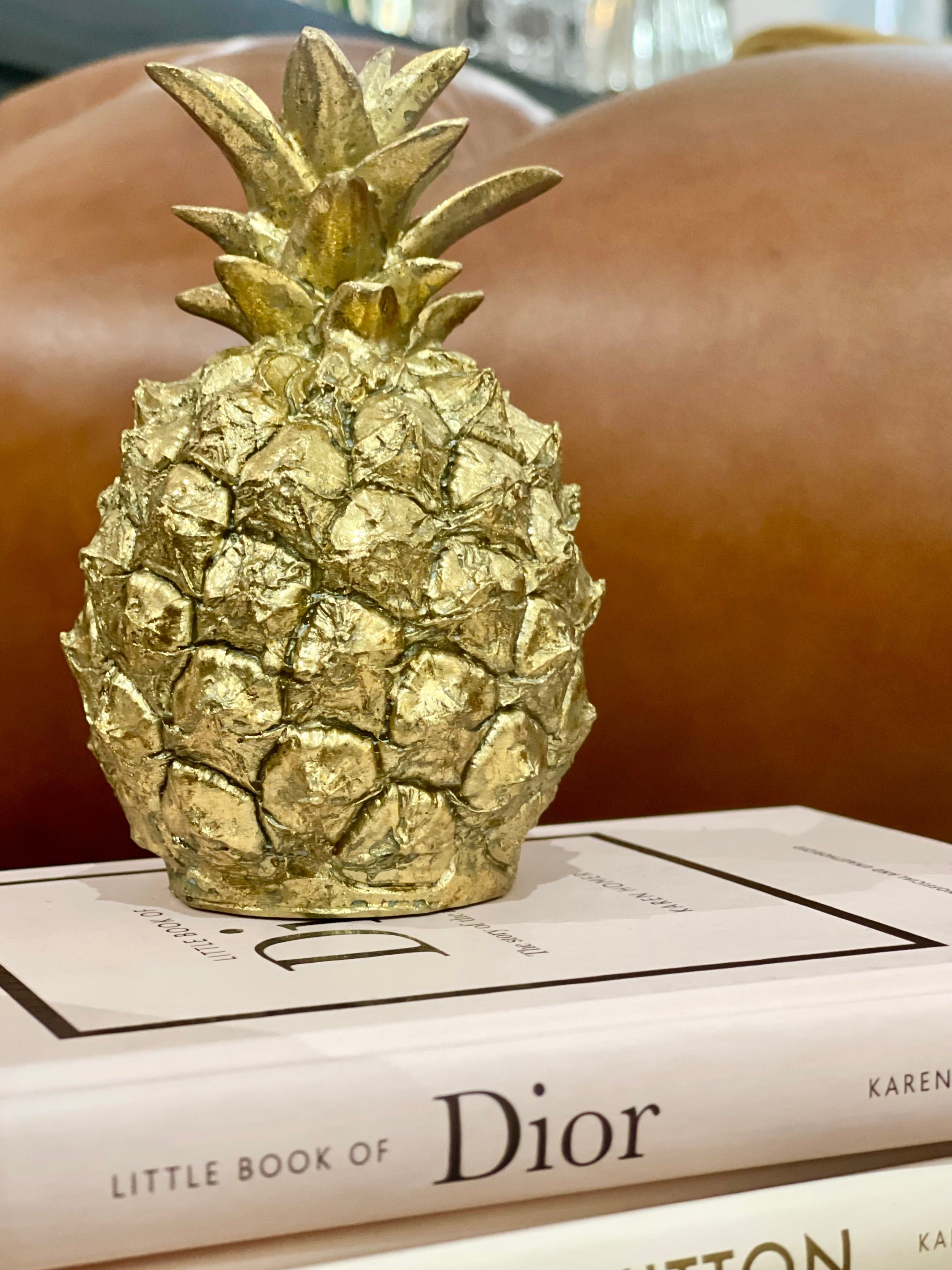Golden Pineapple Ornament