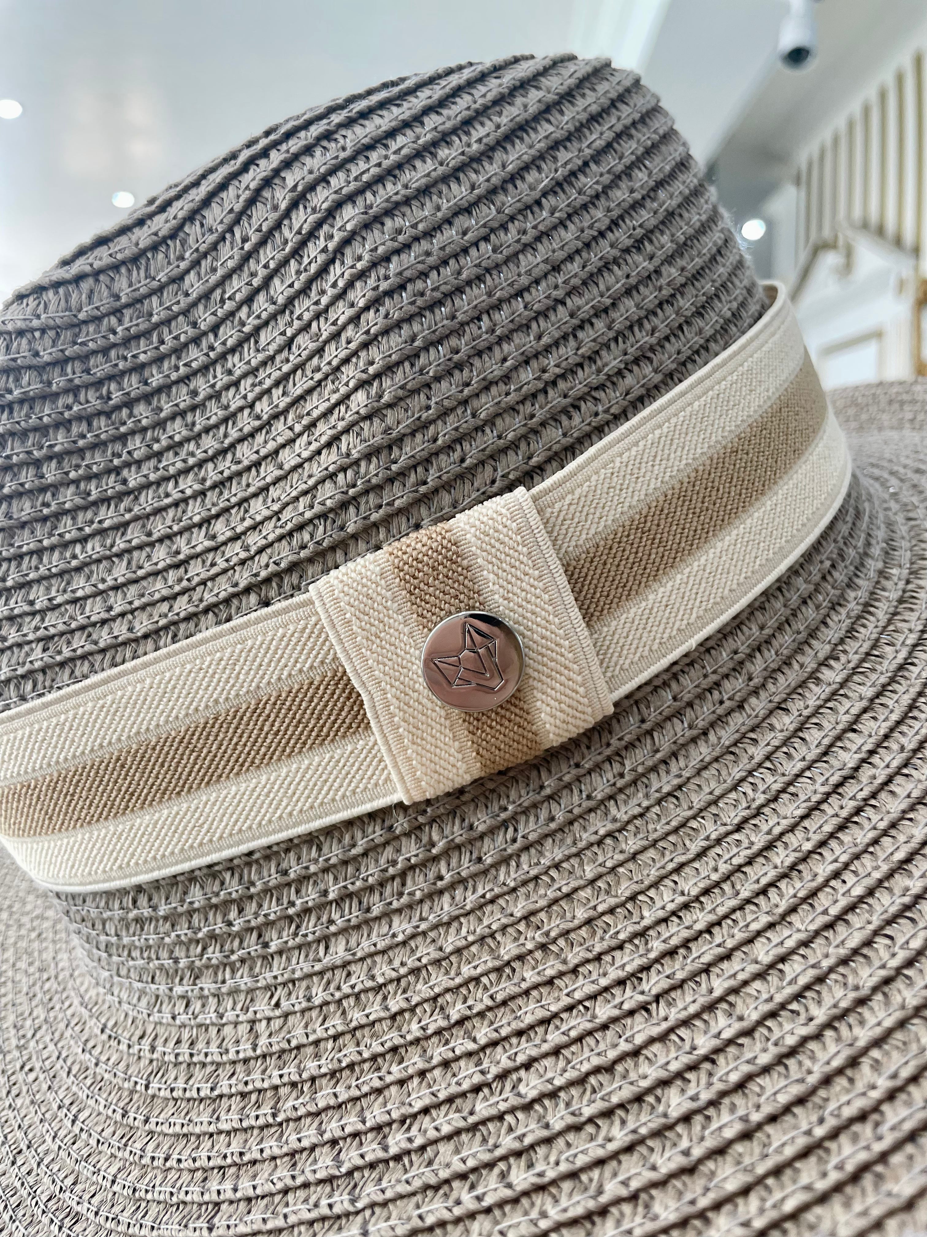 Summer Straw Fedora Hat | Multiple Colours