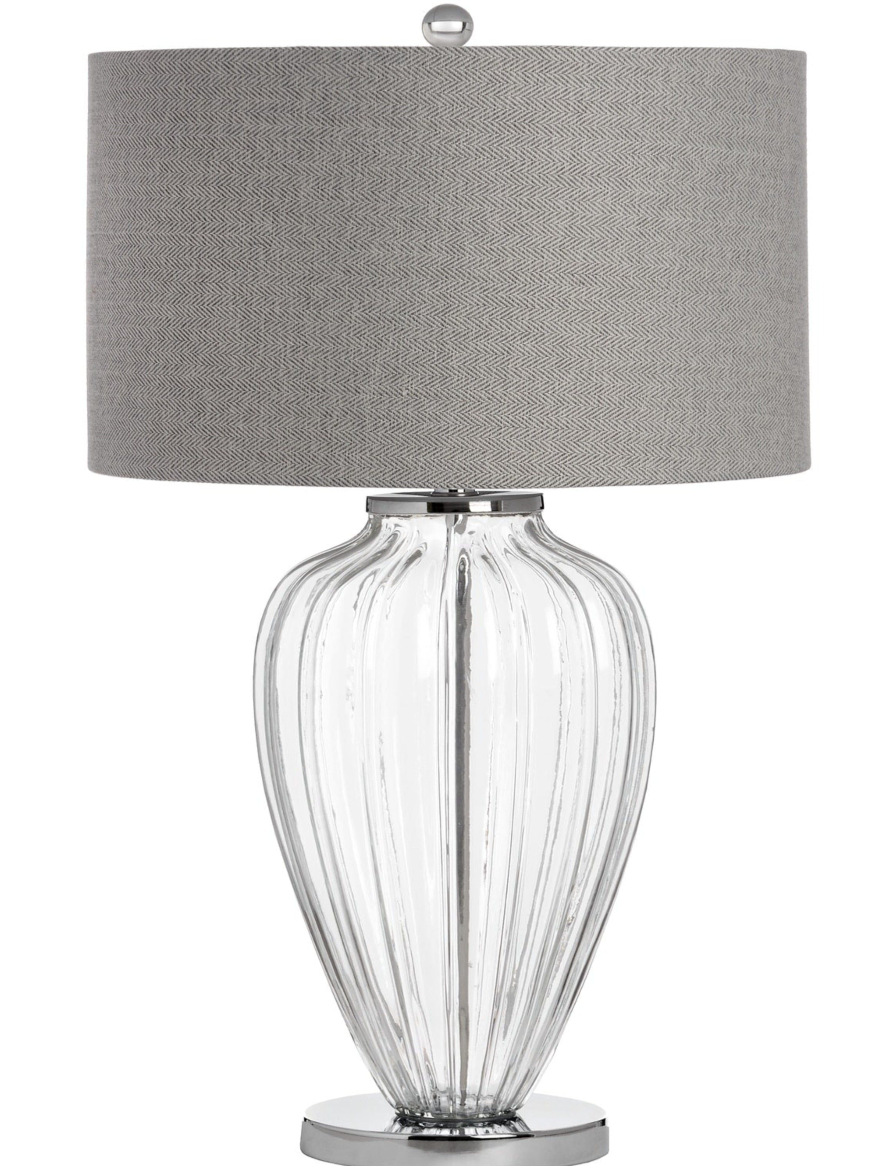 glass table lamp