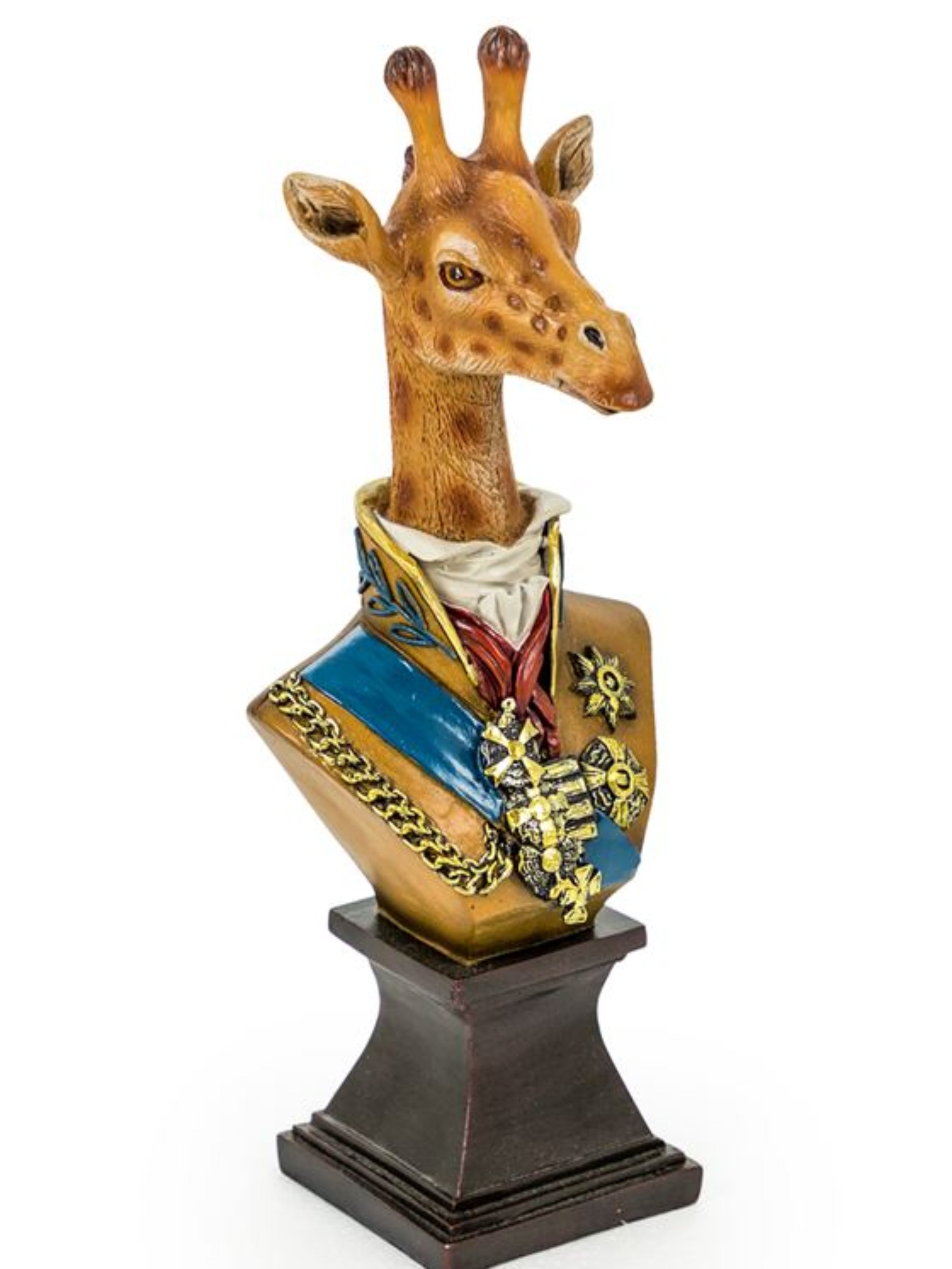 Gentry Giraffe Bust Ornament
