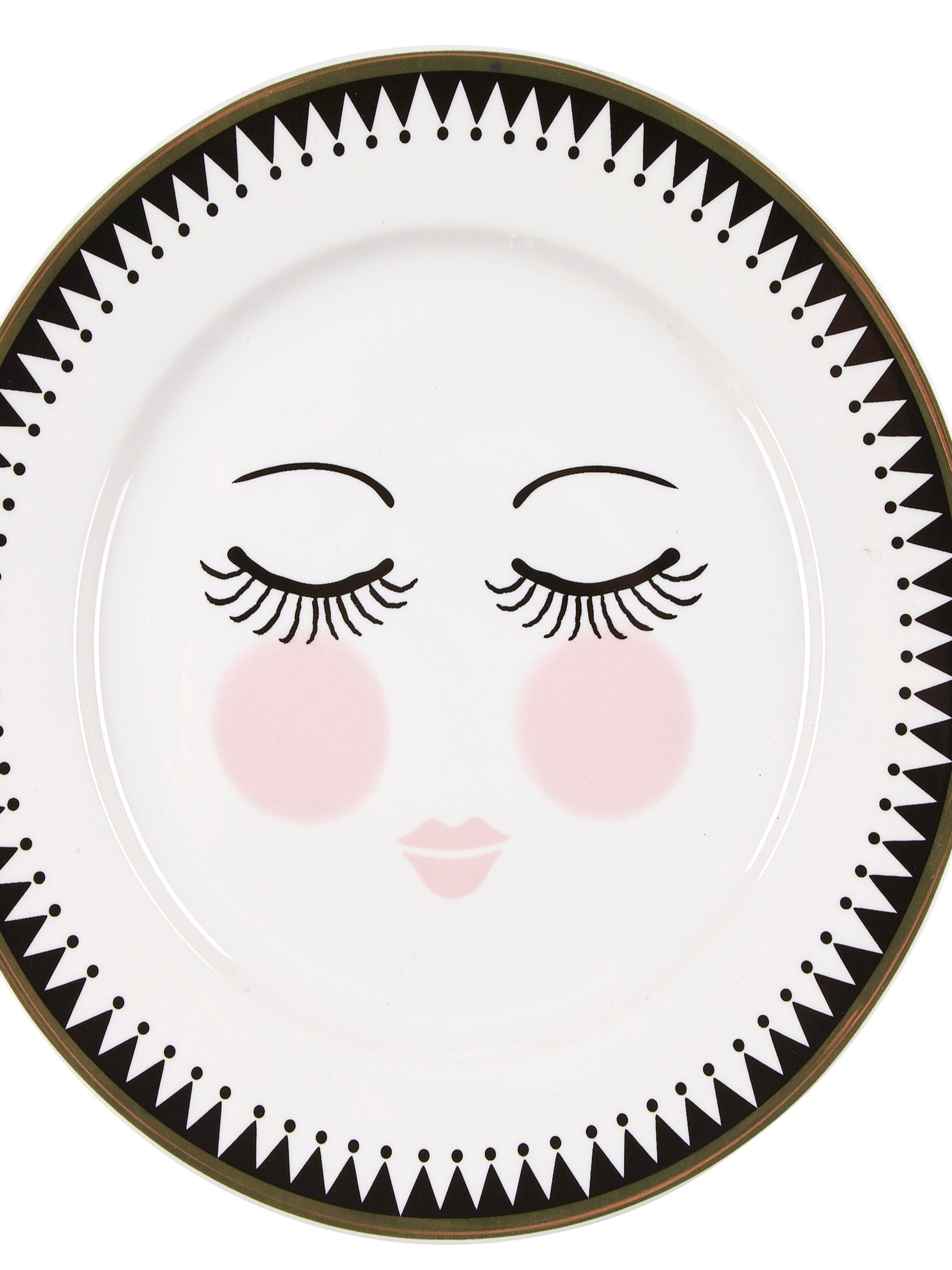 Miss Etoile Closed Eyes Small Plate