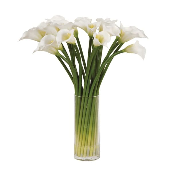 Faux Calla Lilies Large Arrangement