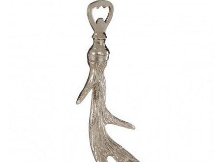 Perfect for enhancing the atmosphere of any gathering, the Aluminium Stag Antler Bottle Opener is a refined accessory certainly worthy of any well-stocked bar.