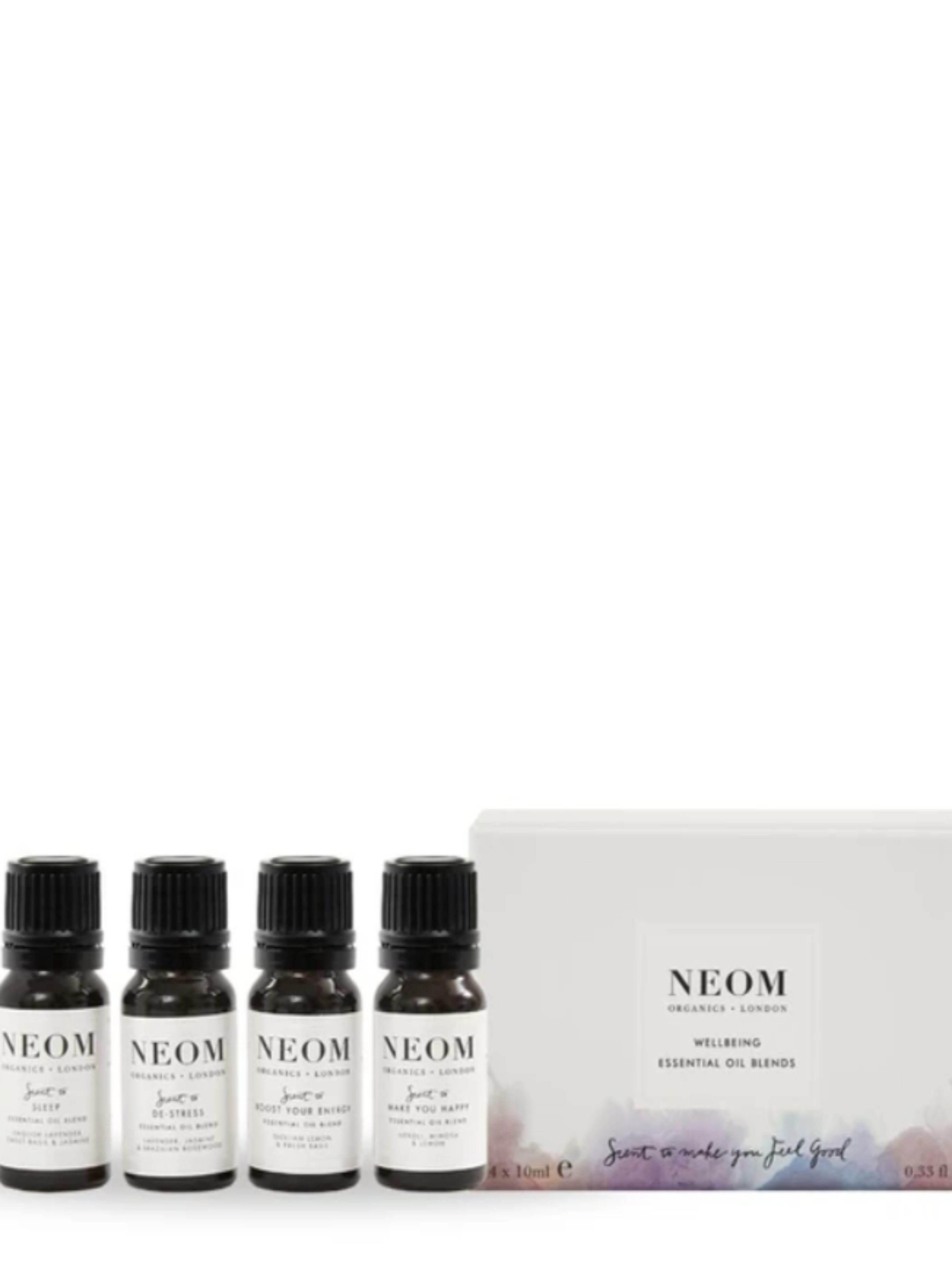 NEOM Wellbeing Essential Oil Blends Collection