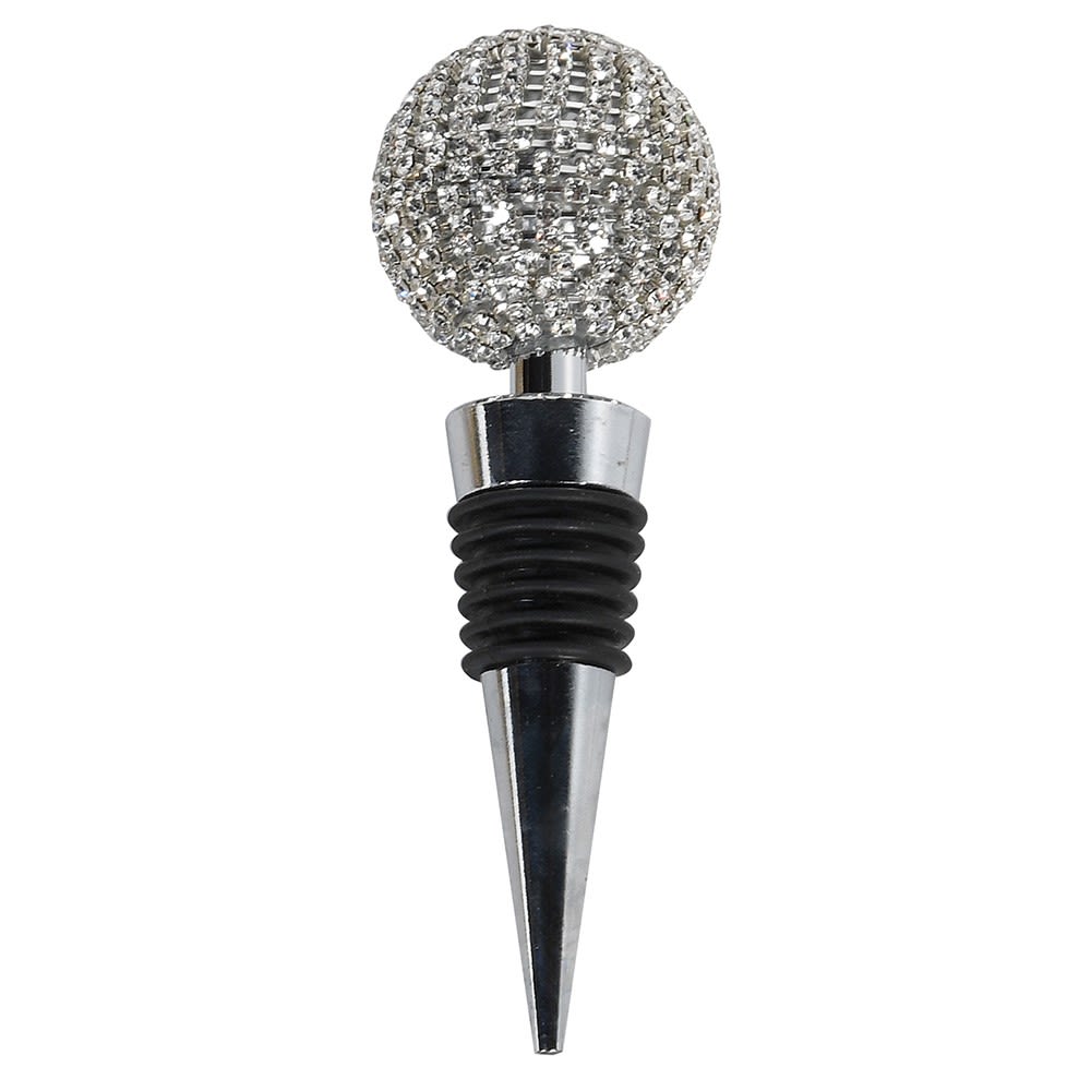 Diamanté Ball Bottle Stopper | Multiple Colours