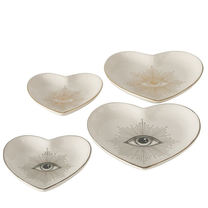 Golden Eye Motif Trinket Plate | Multiple Sizes