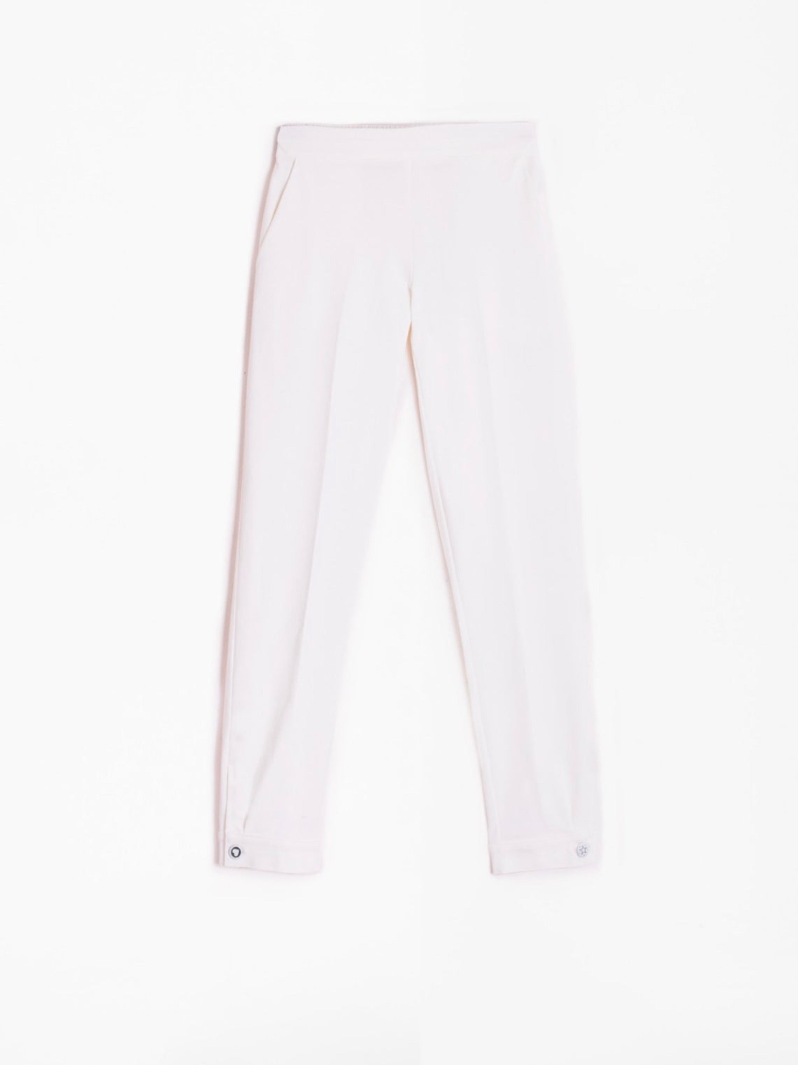 Vilagallo Chantal White Trousers