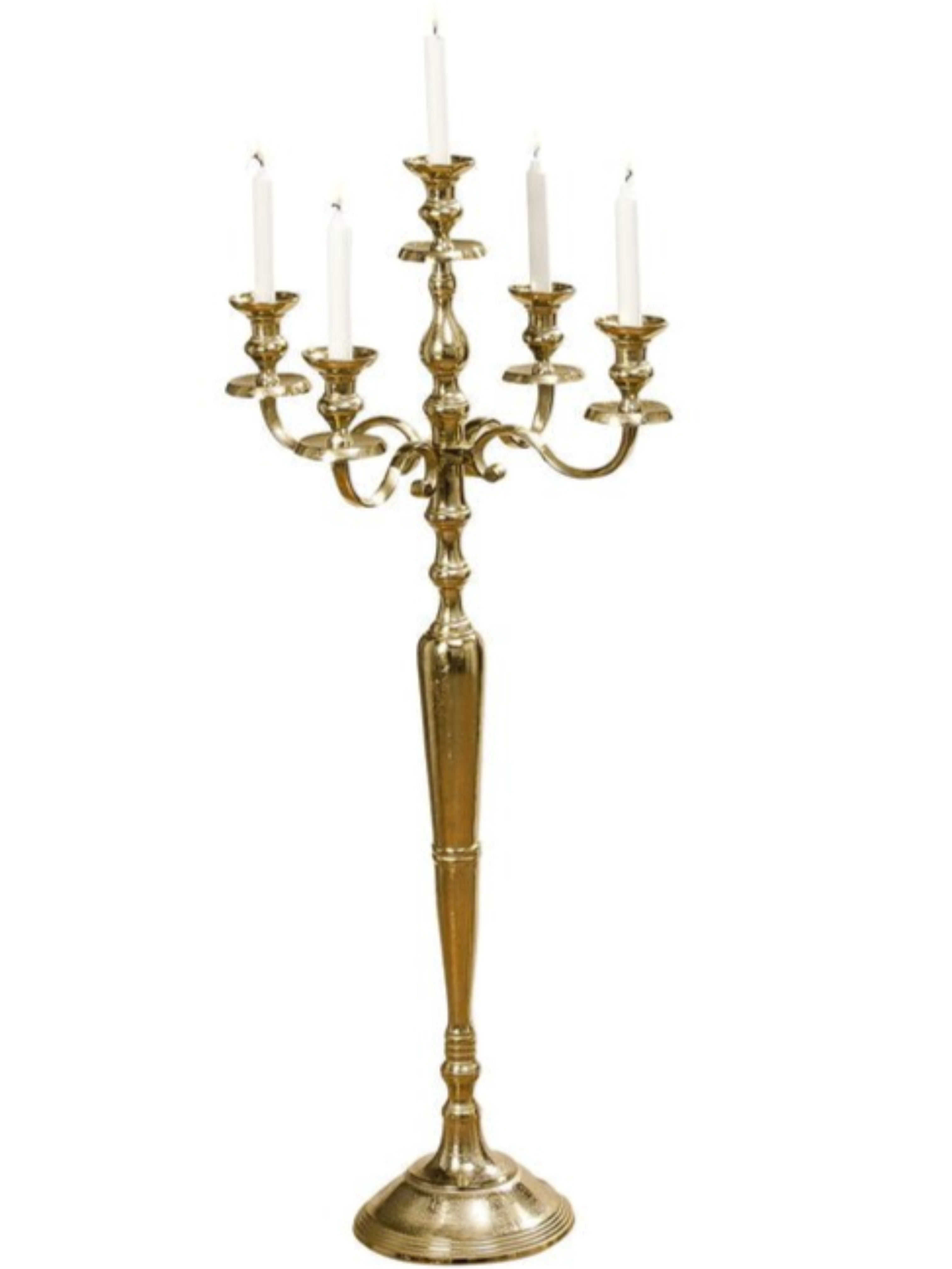 Golden Victorian Candelabra