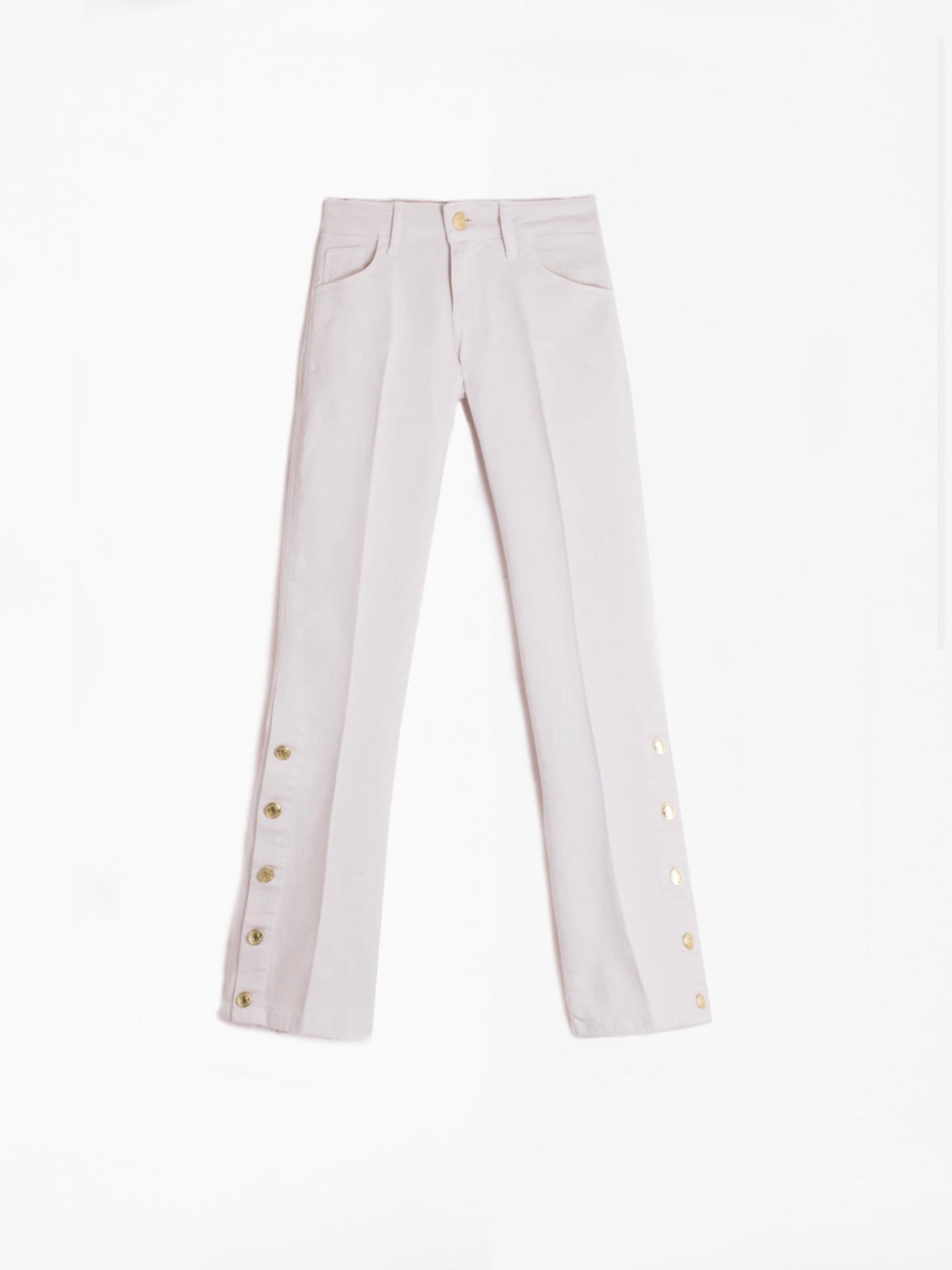 Vilagallo Ecru Fabiola Trousers