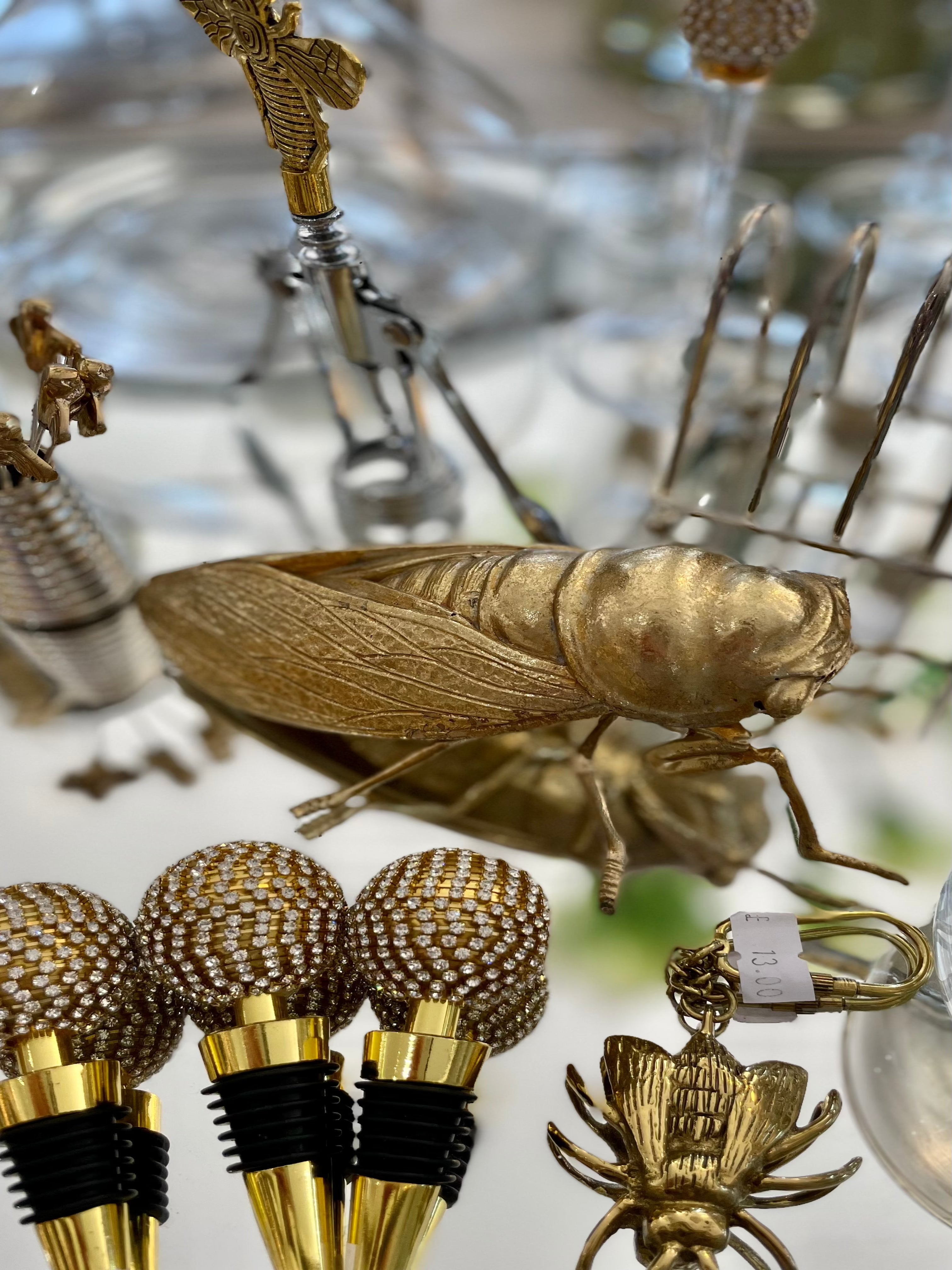 Golden Fly Ornament