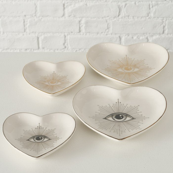 Golden Eye Motif Trinket Plate | Multiple Sizes