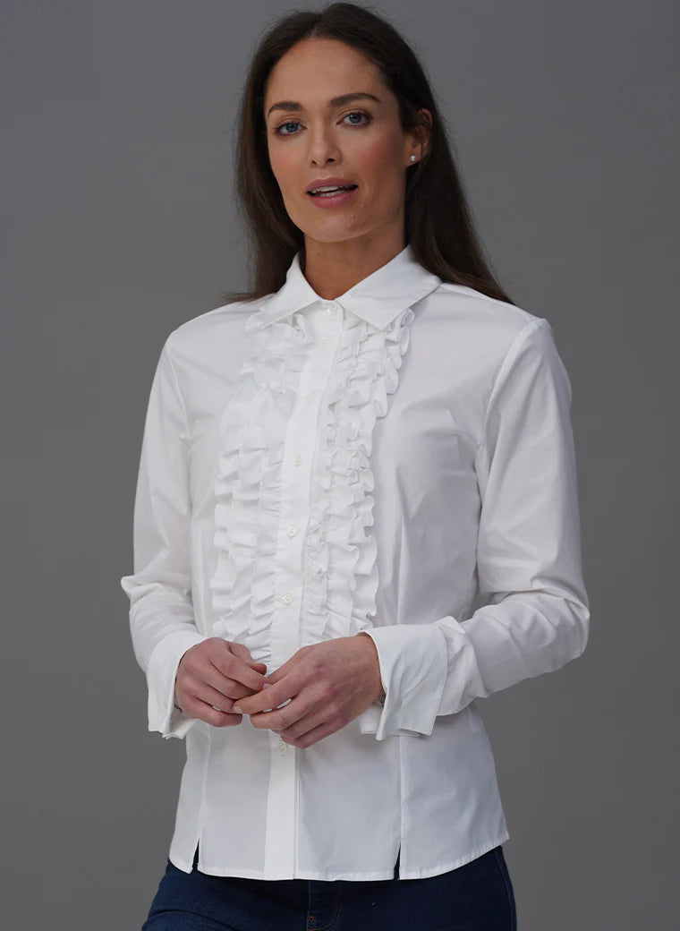 The Shirt Company White Sandra Shirt