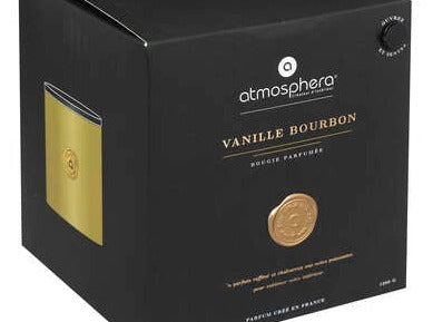 Immerse your home in the timeless warmth of the Atmosphera Candle - Vanille. With its ochre colour and luxurious size it is sure to bring a touch of elegance to any room.