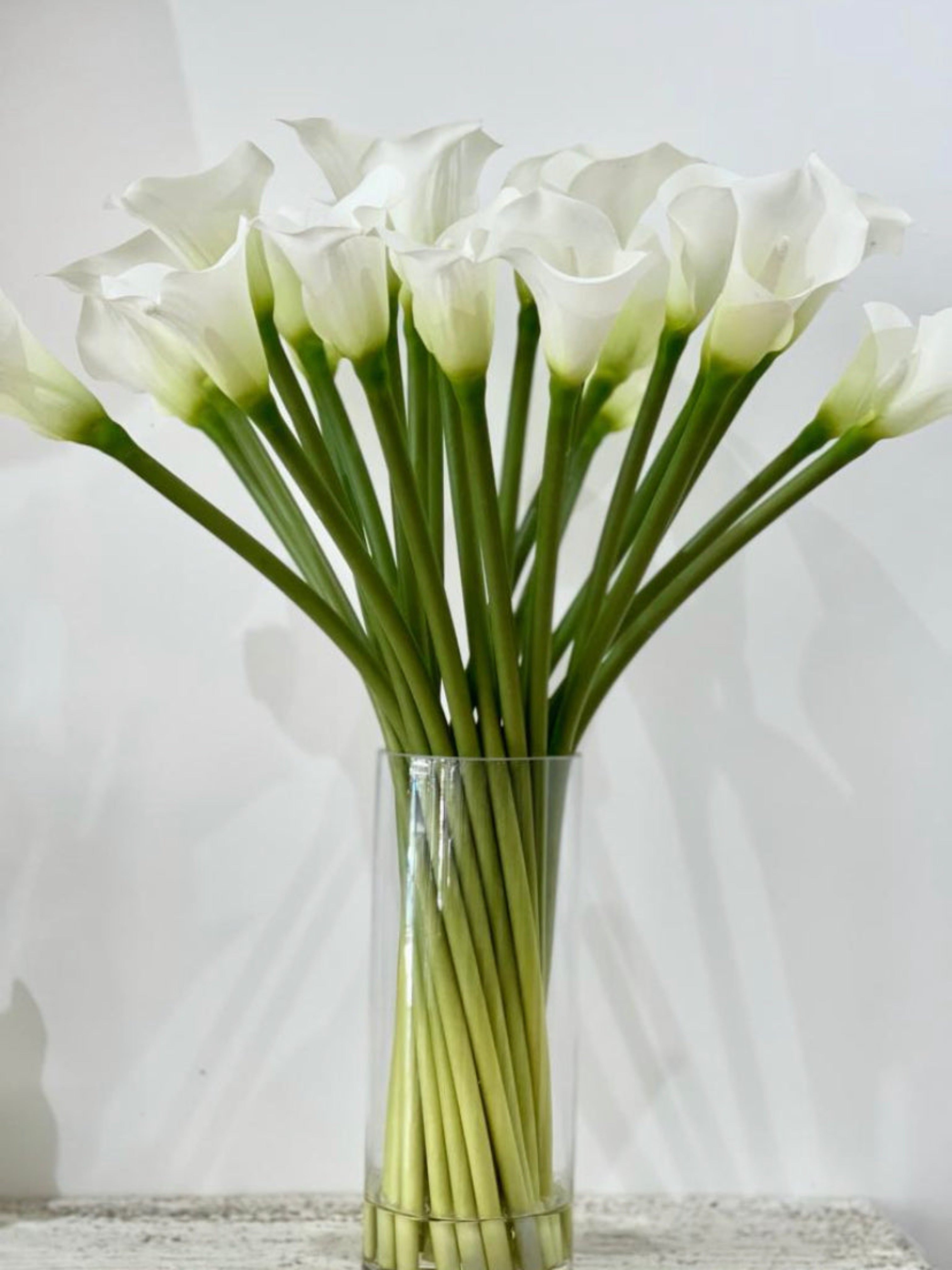 Faux Calla Lilies Large Arrangement