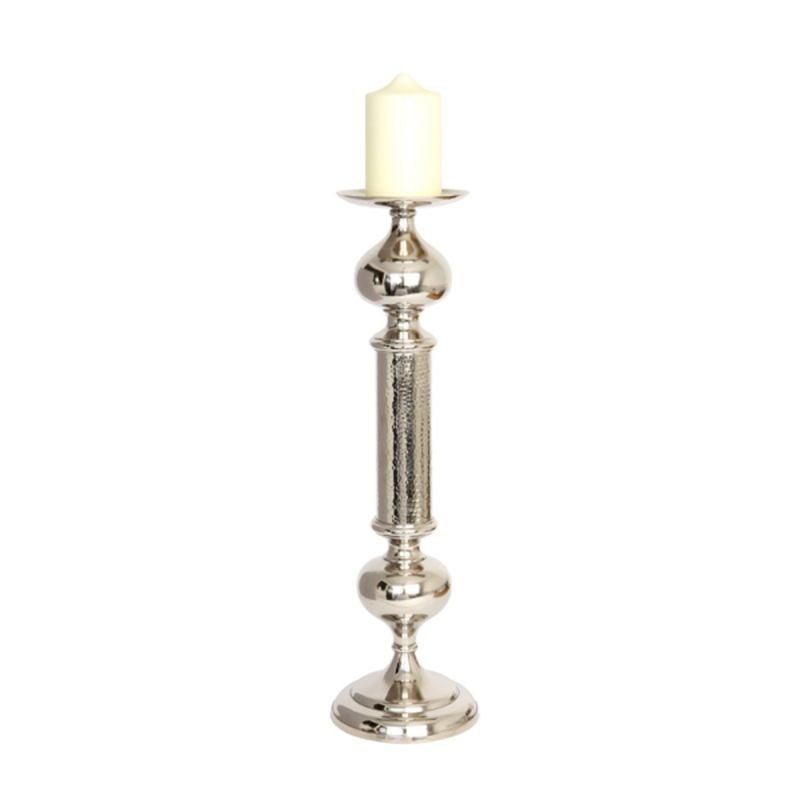 Culinary Concepts Small Aluminium Pillar Candle Holder