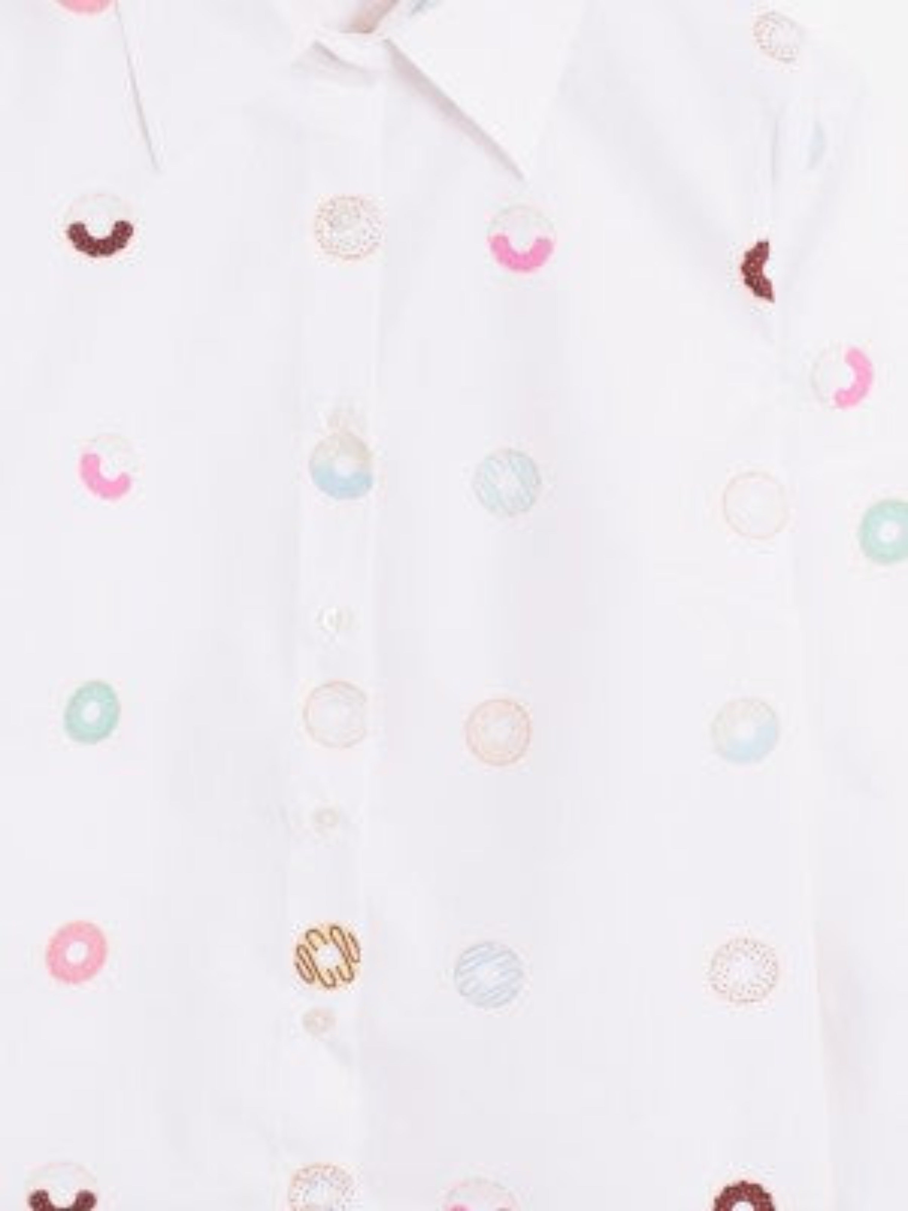 Vilagallo Mafalda Donut Print Shirt