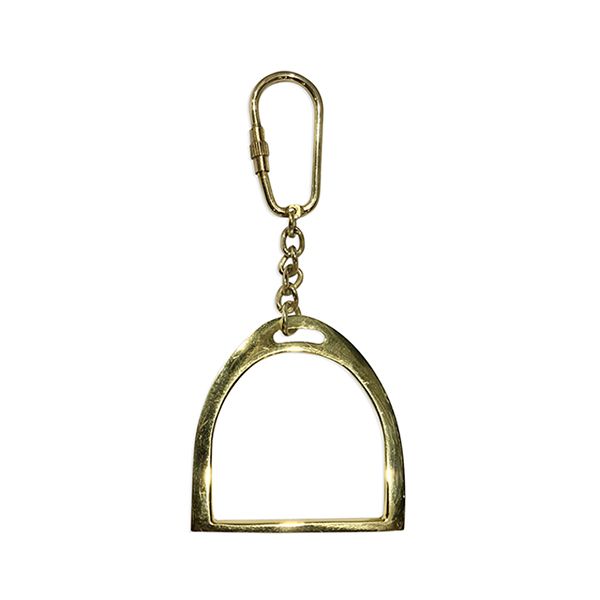 Culinary Concepts Gold Stirrup Key Ring