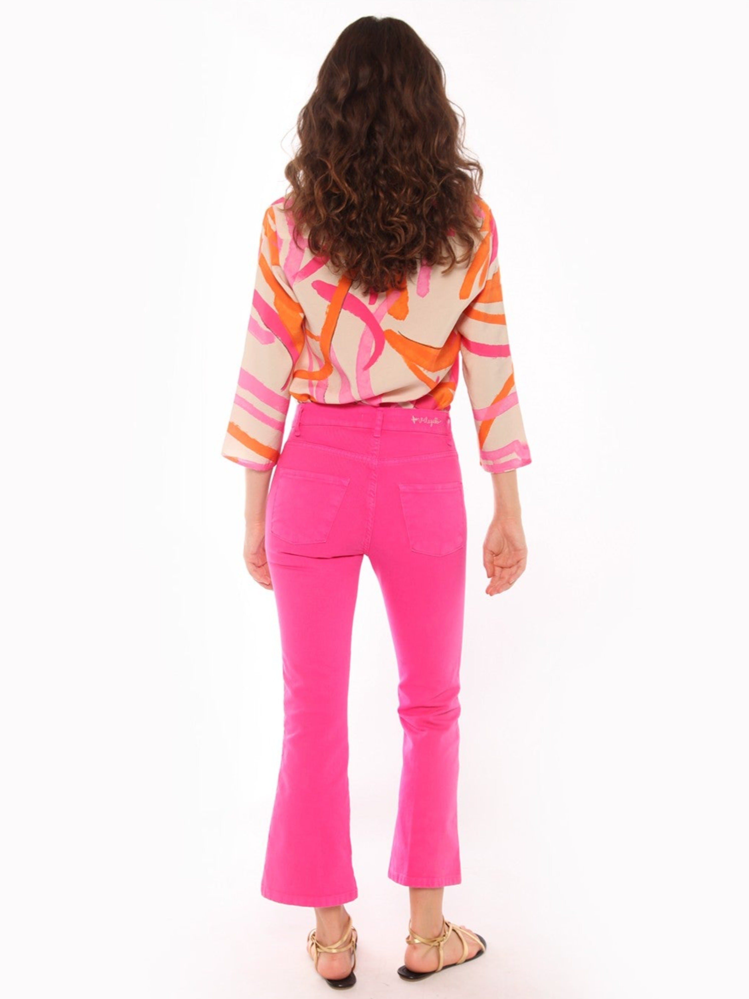 Vilagallo Alexander Fuchsia Trousers