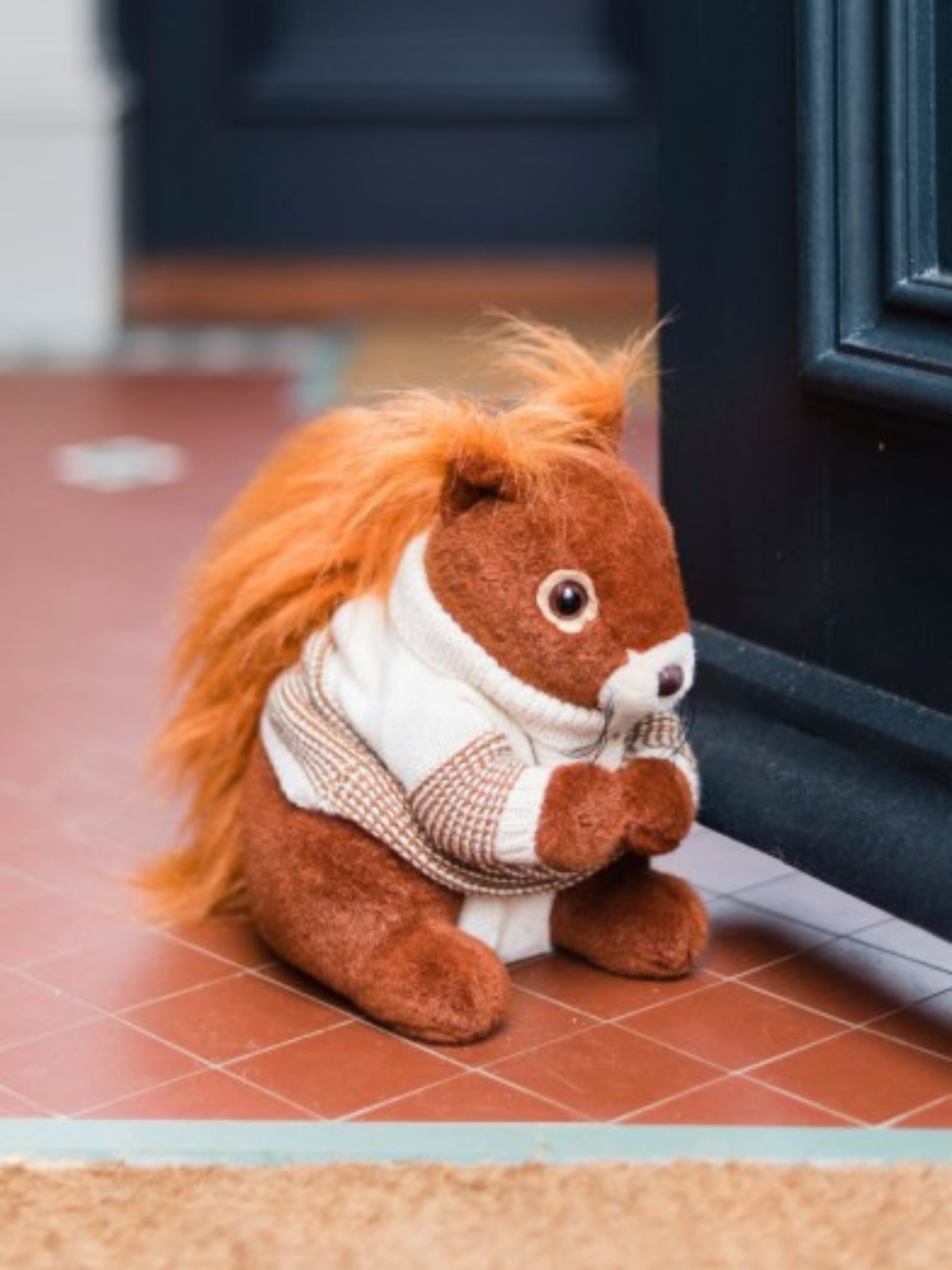 Kimberly Red Squirrel Doorstop