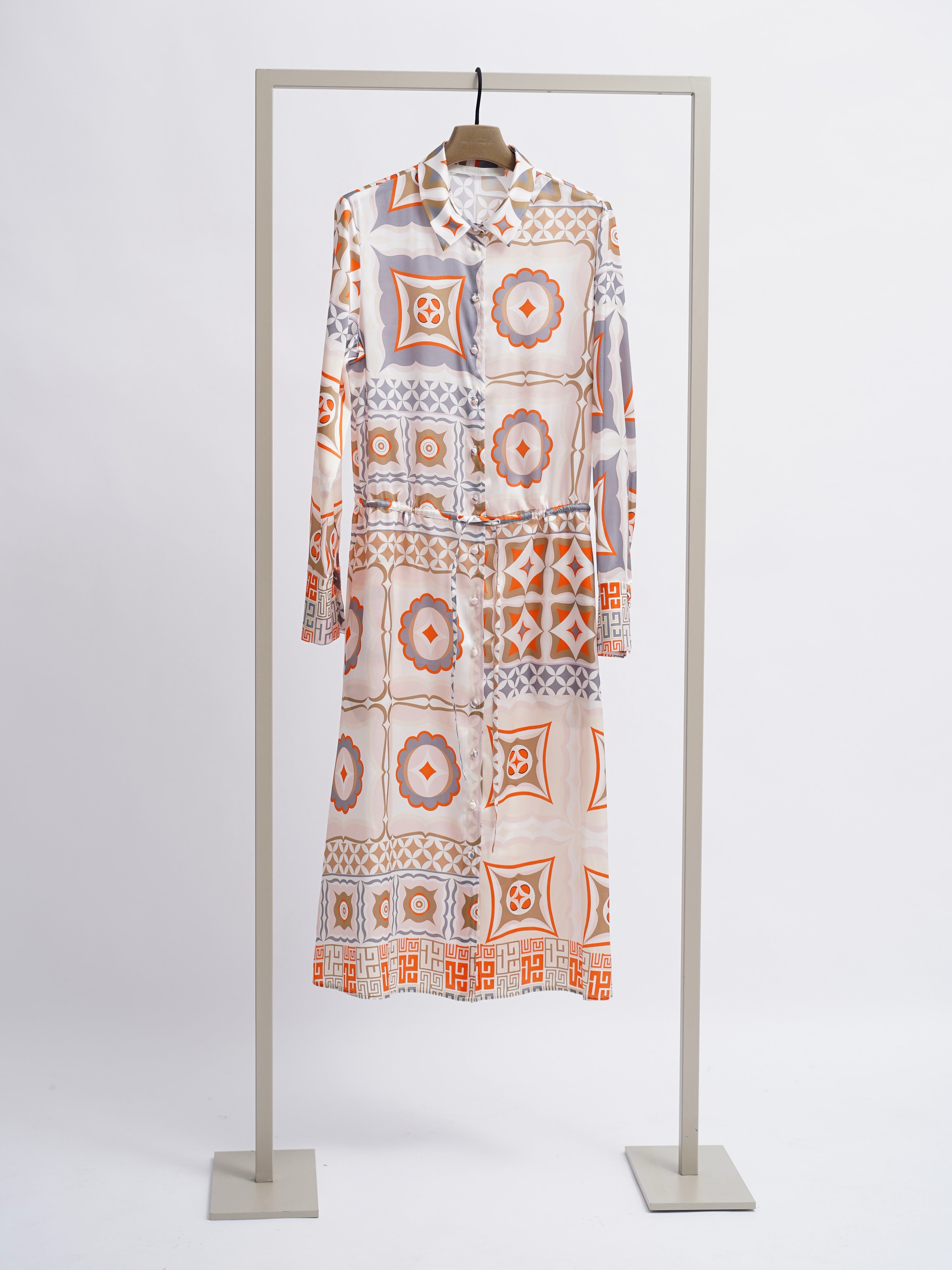 Herzen's Angelegenheit Pastel Design Silk Dress