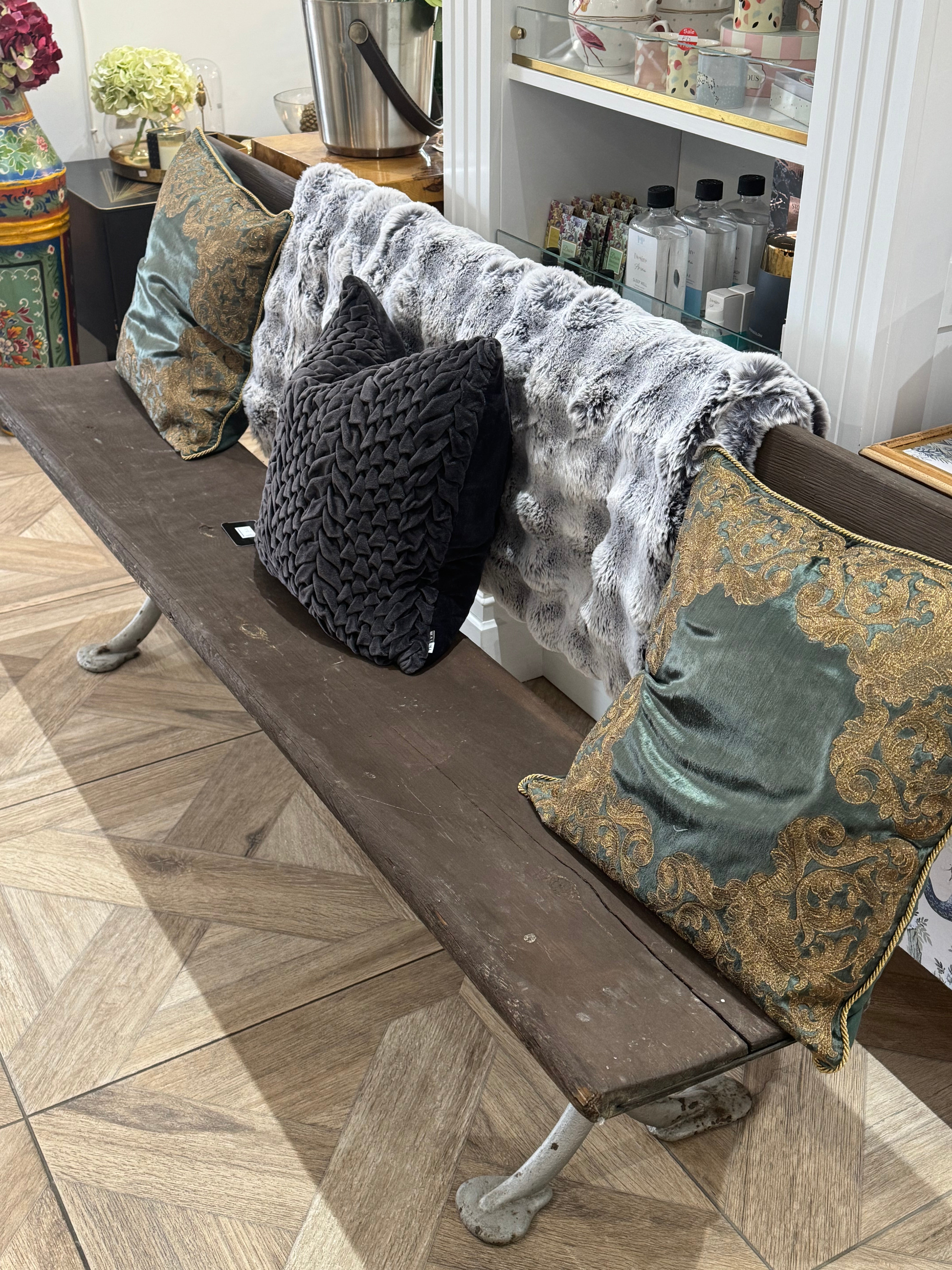 Antique Chapel Bench
