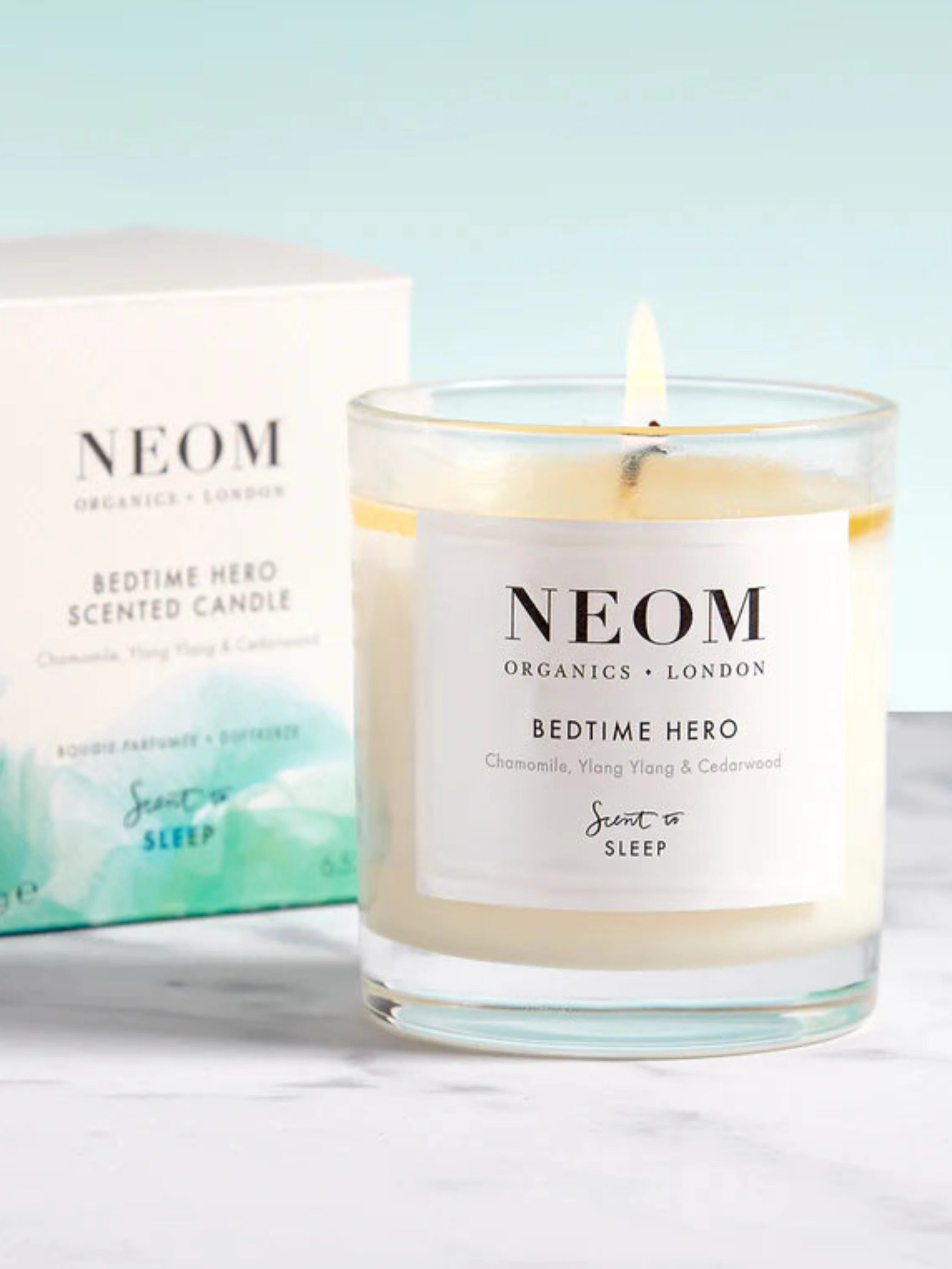 NEOM Bedtime Hero Scented 1 Wick Candle