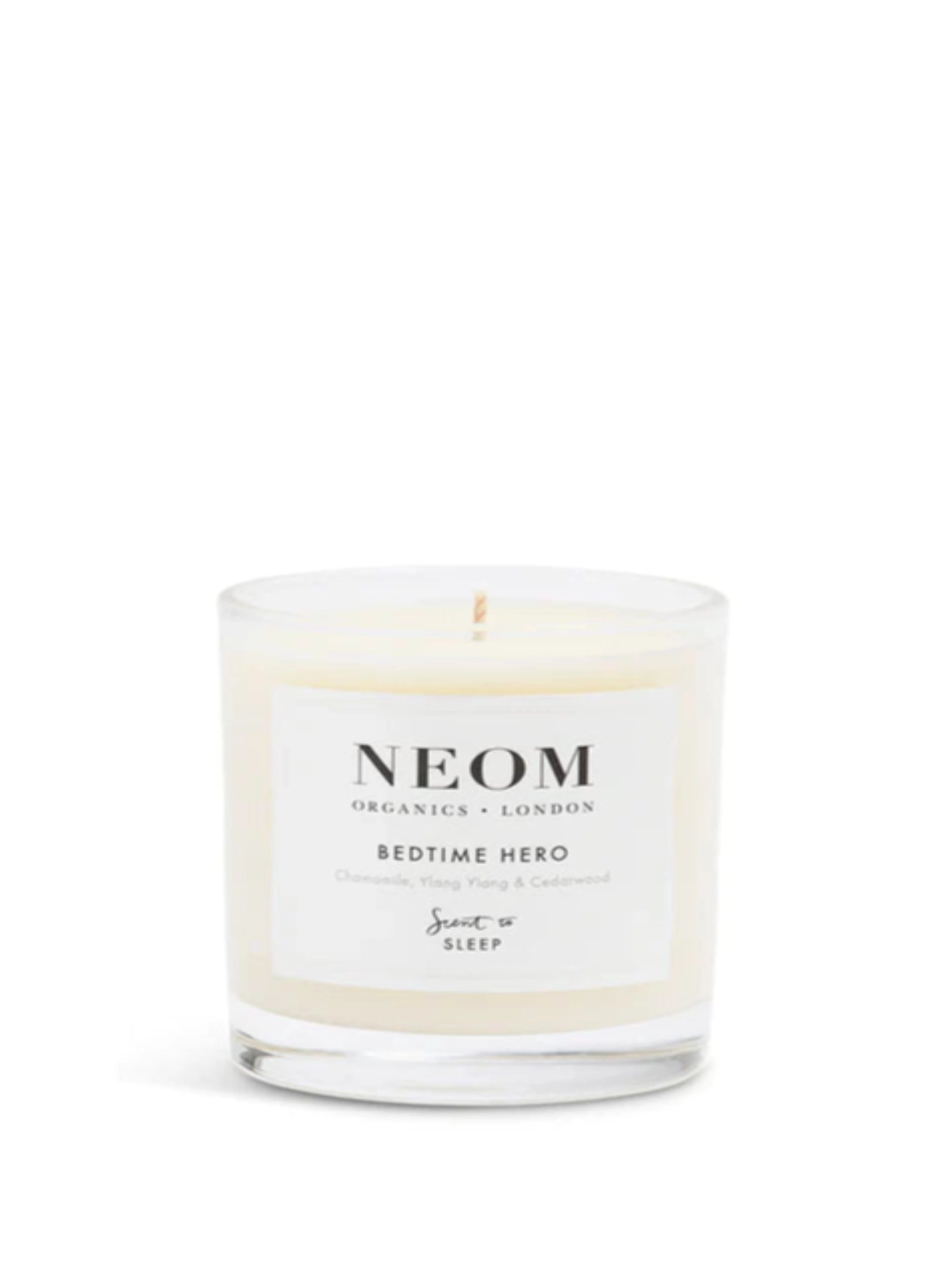 NEOM Bedtime Hero Scented 1 Wick Candle