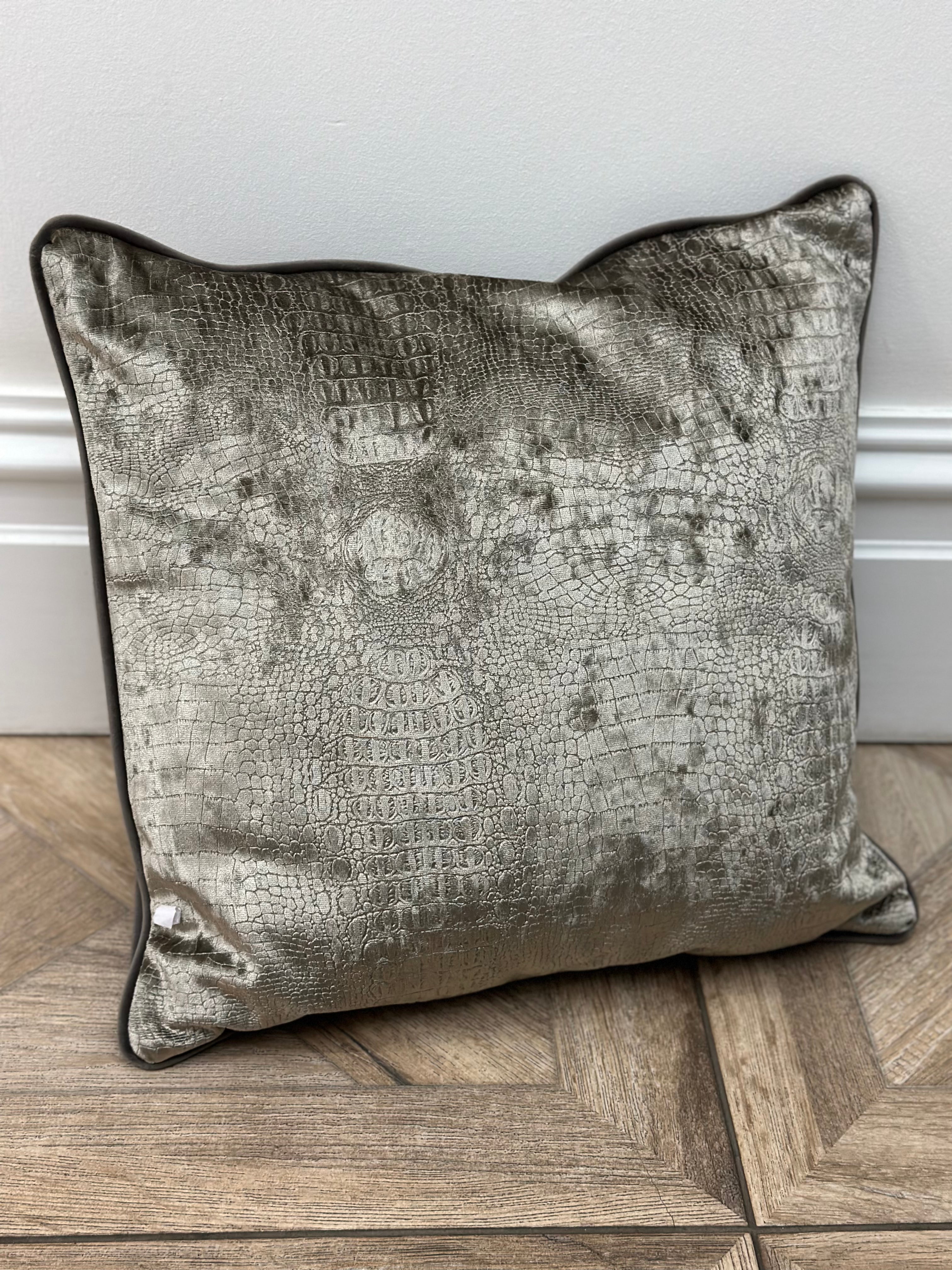 Metallic Textured Cushion