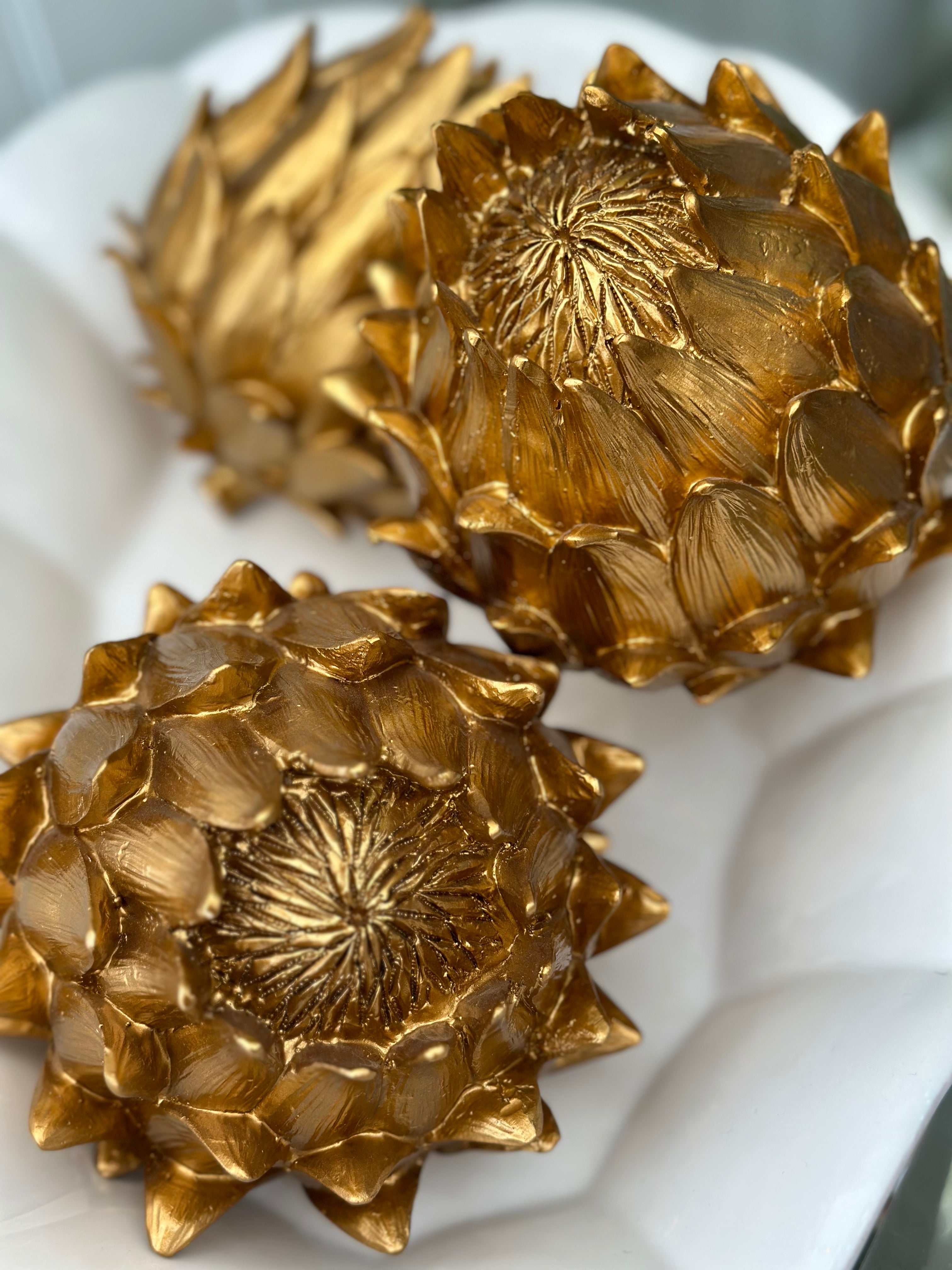 Golden Protea Ornament