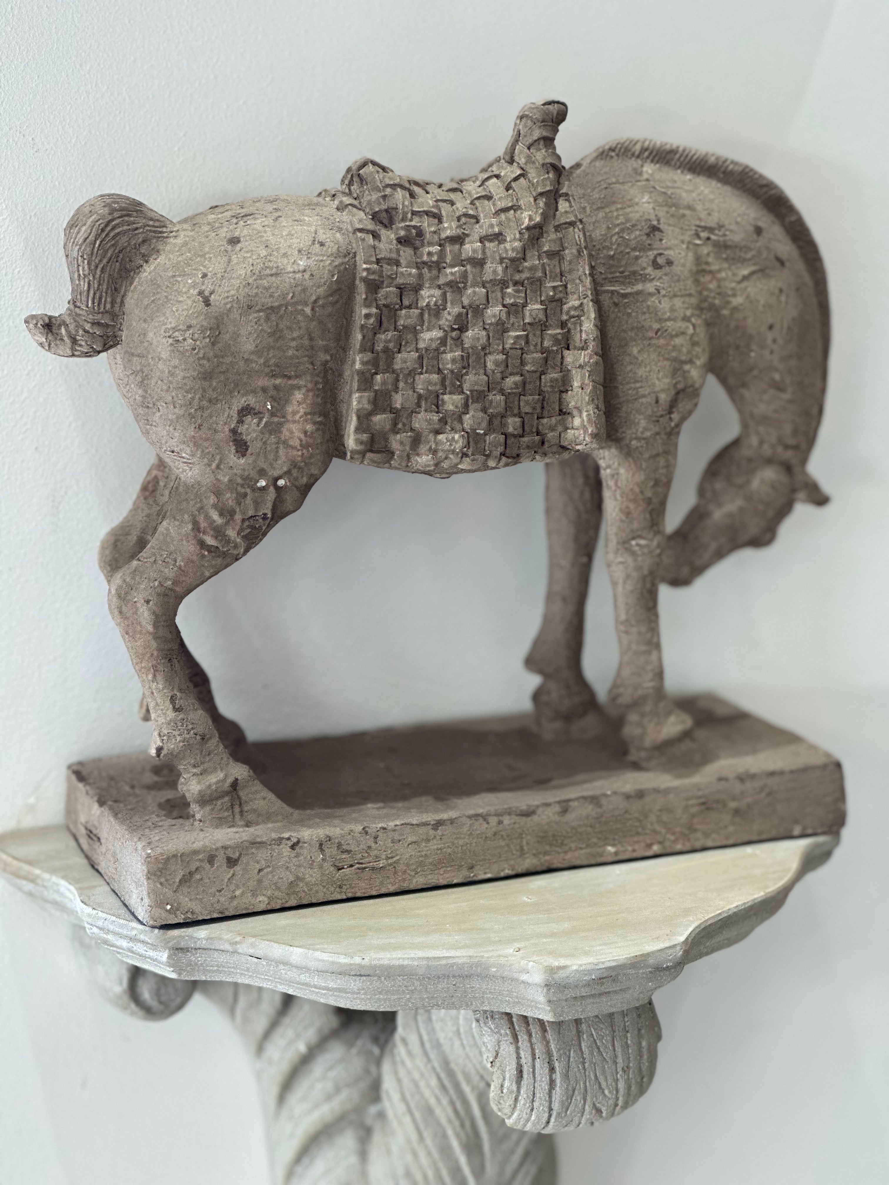 Bowing Stone Horse Ornament