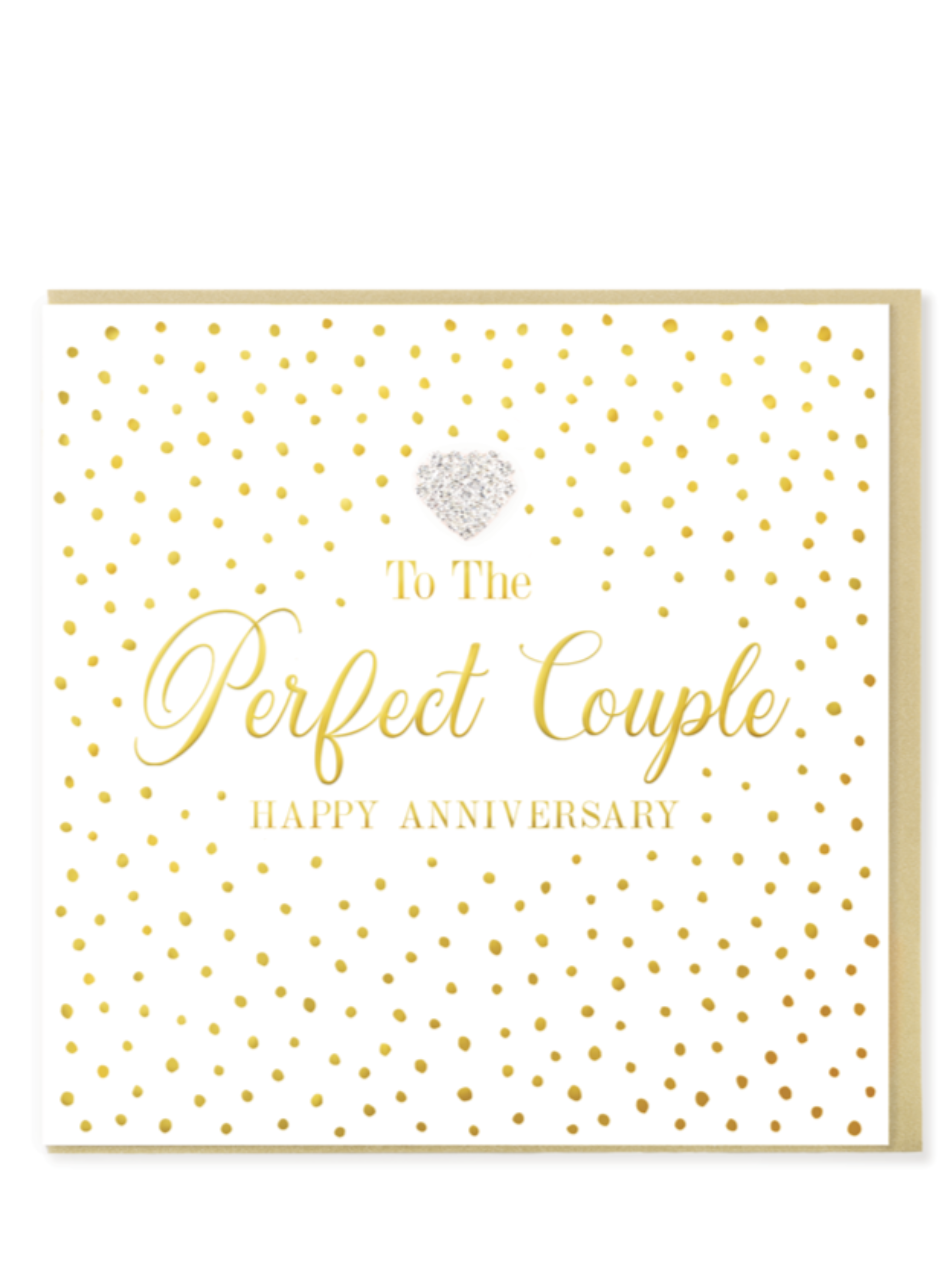 To The Perfect Couple Happy Anniversary Card