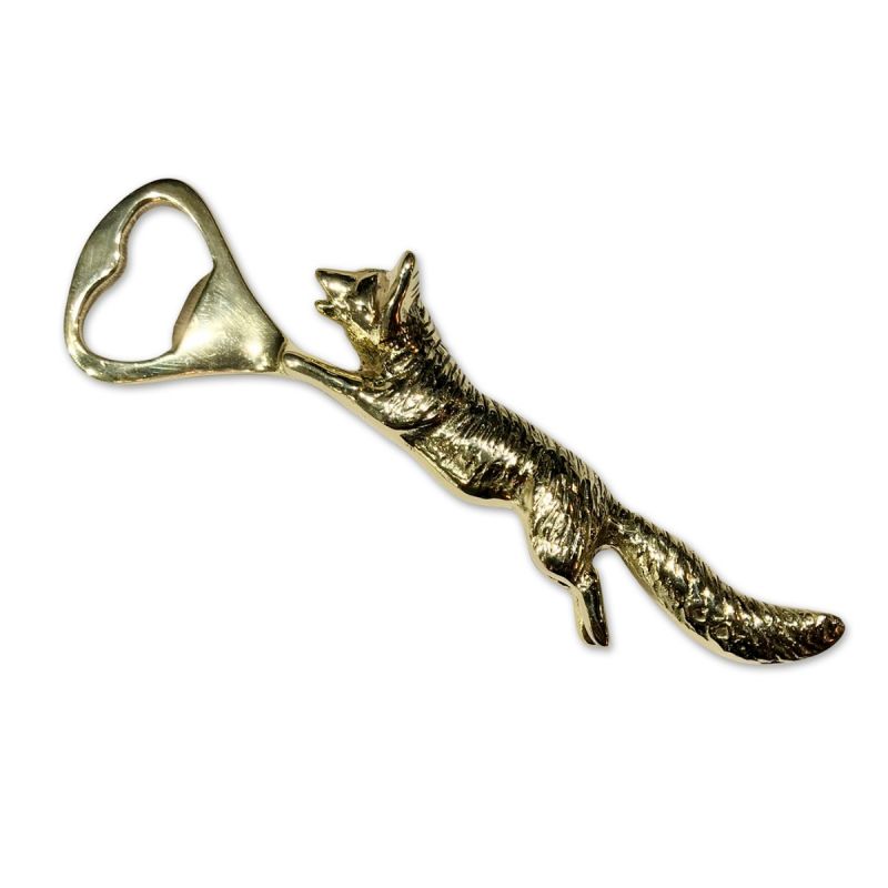 Culinary Concepts Gold Fox Bottle Opener