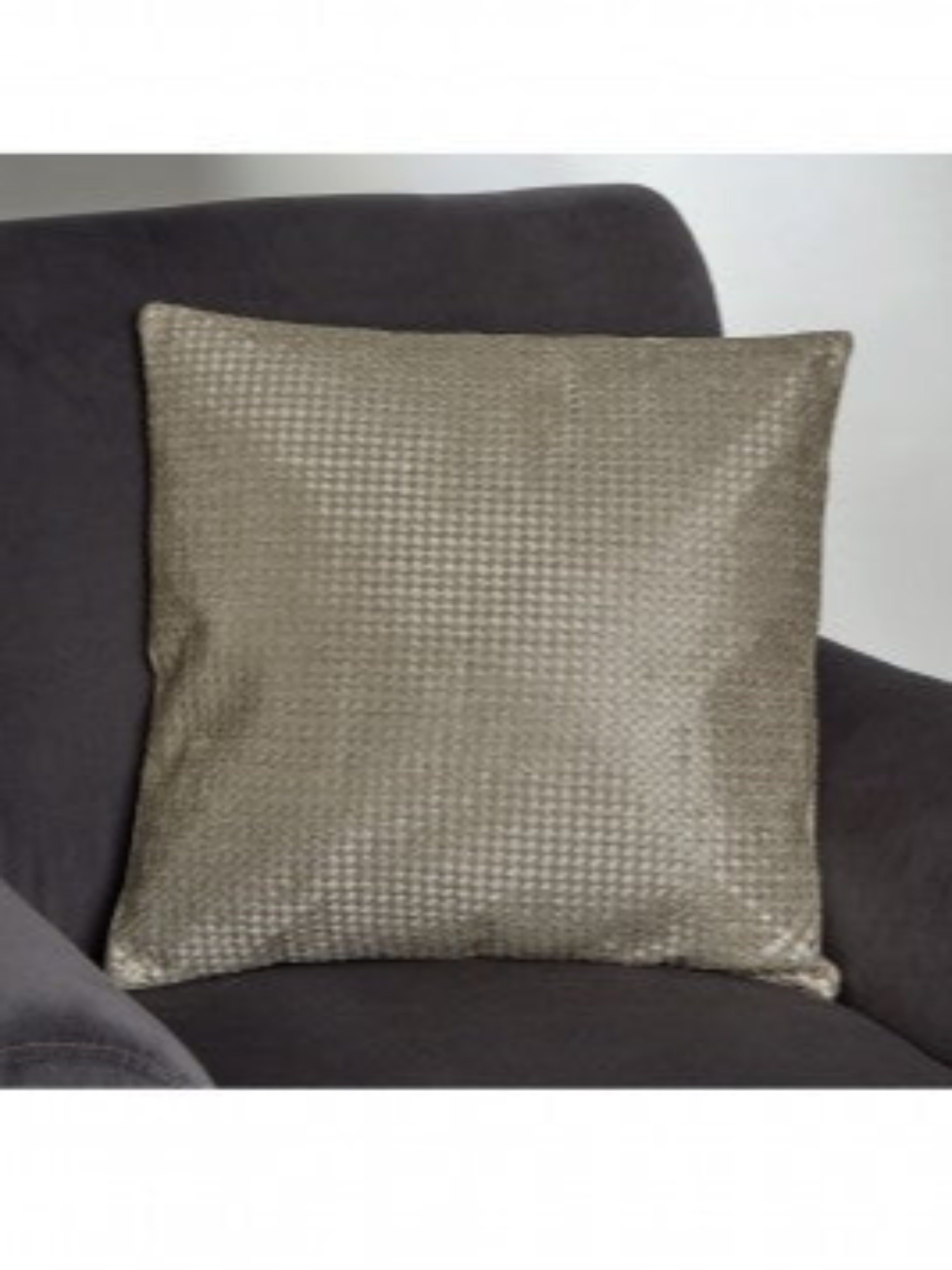 Gold Metallic Textured Cushion