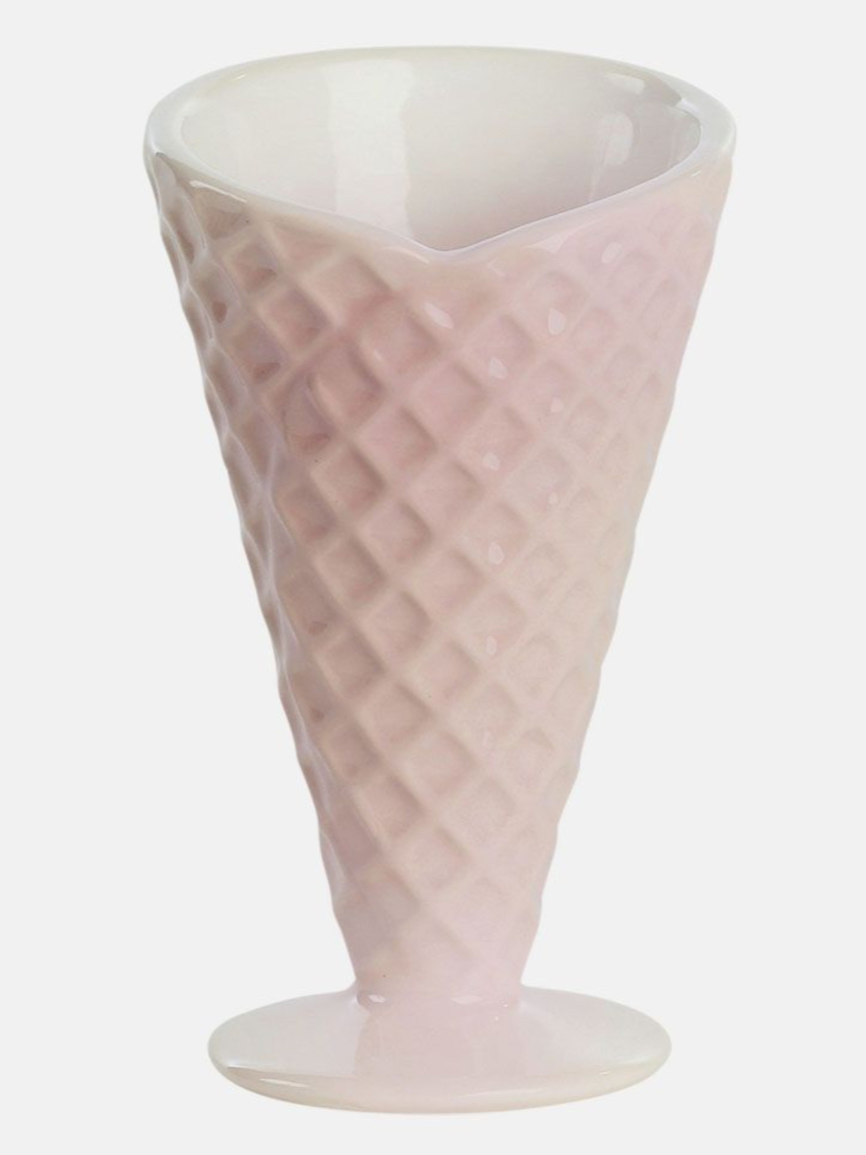 Miss Etoile Pink Ceramic Ice Cream Cone