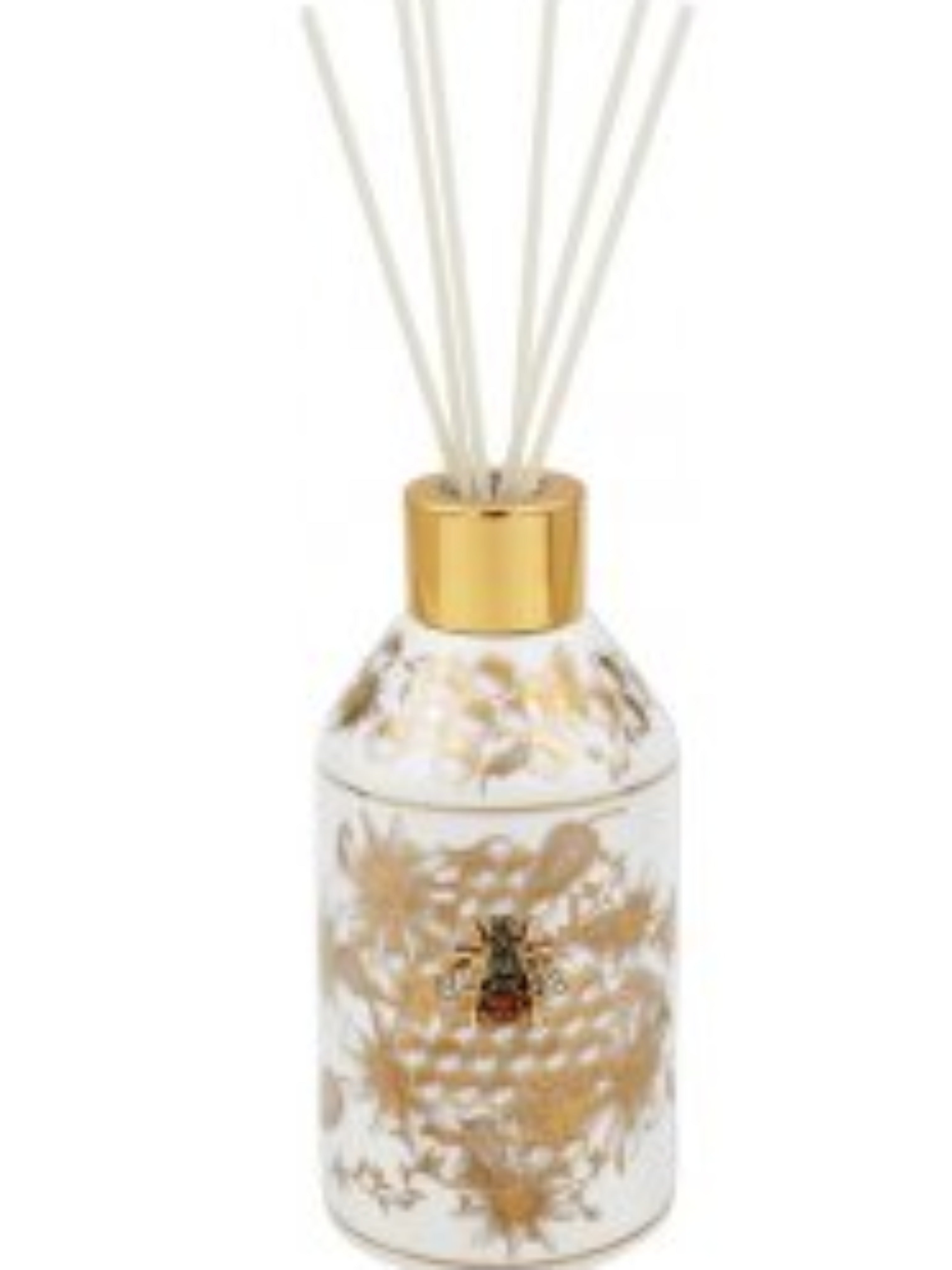 Golden Honeycomb Bee Ceramic Diffuser