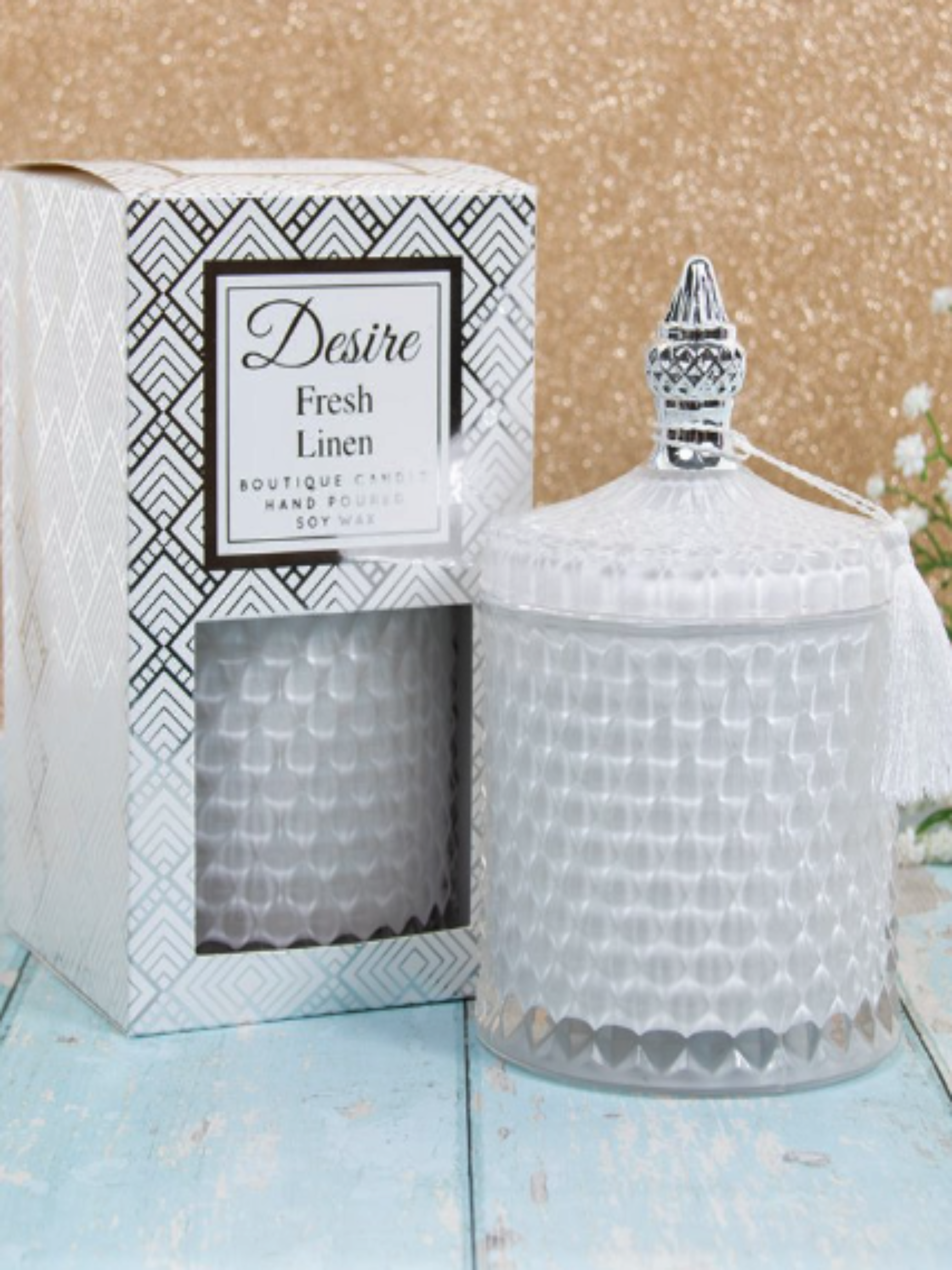 Fresh Linen Signature Candle Jar