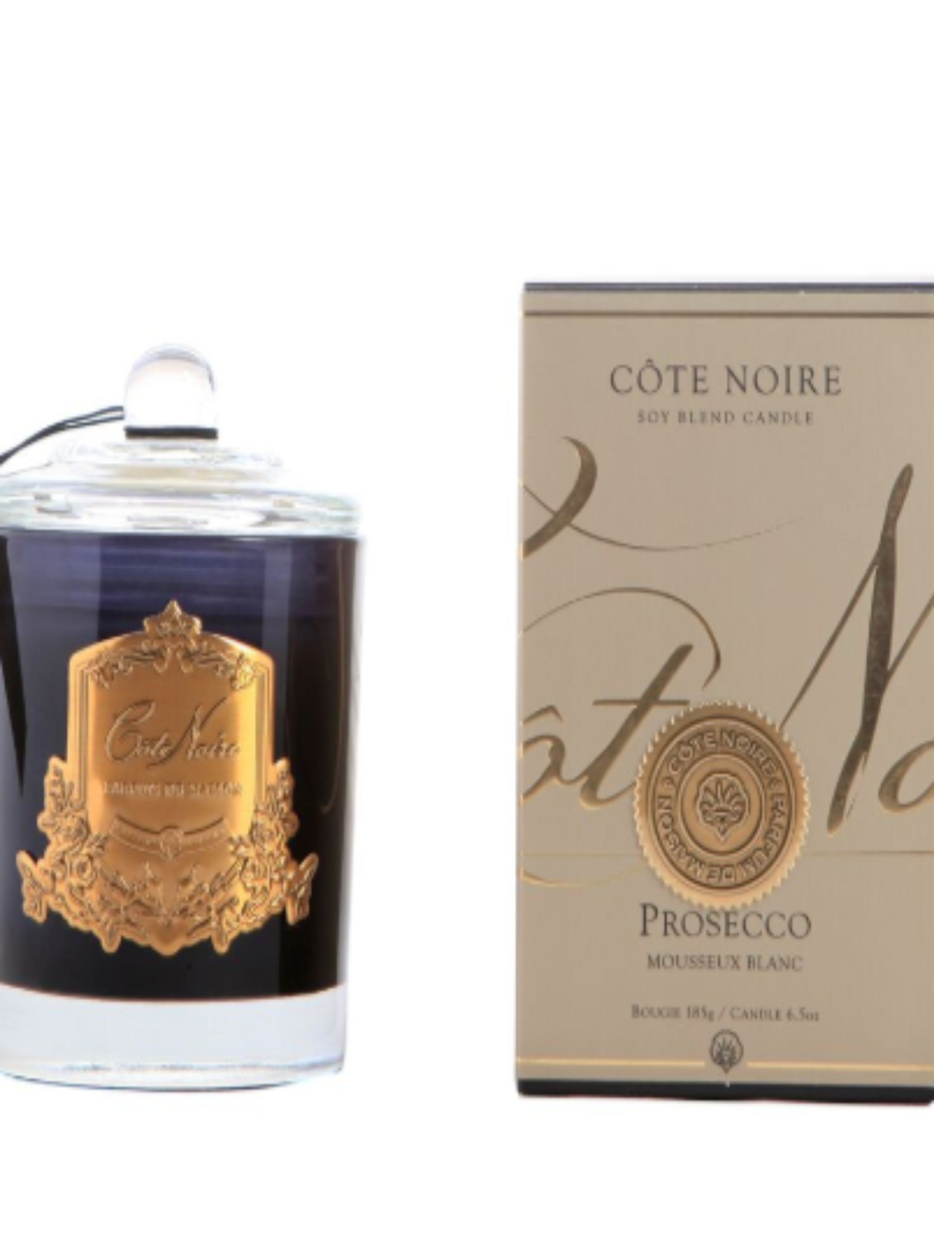 Côte Noire Prosecco Gold Signature Candle
