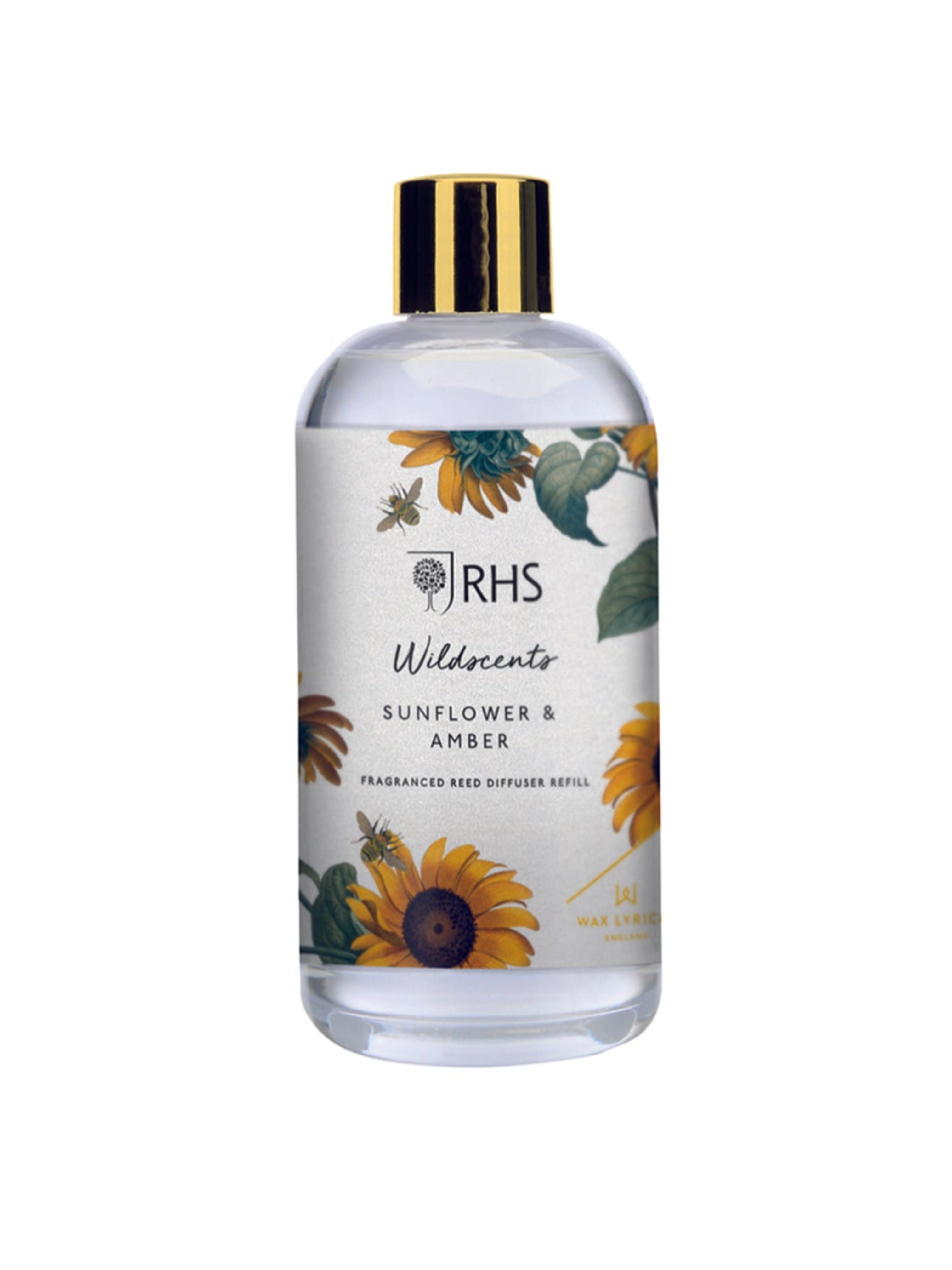 RHS Wildscents Sunflower and Amber  Diffuser Refill - 200ml