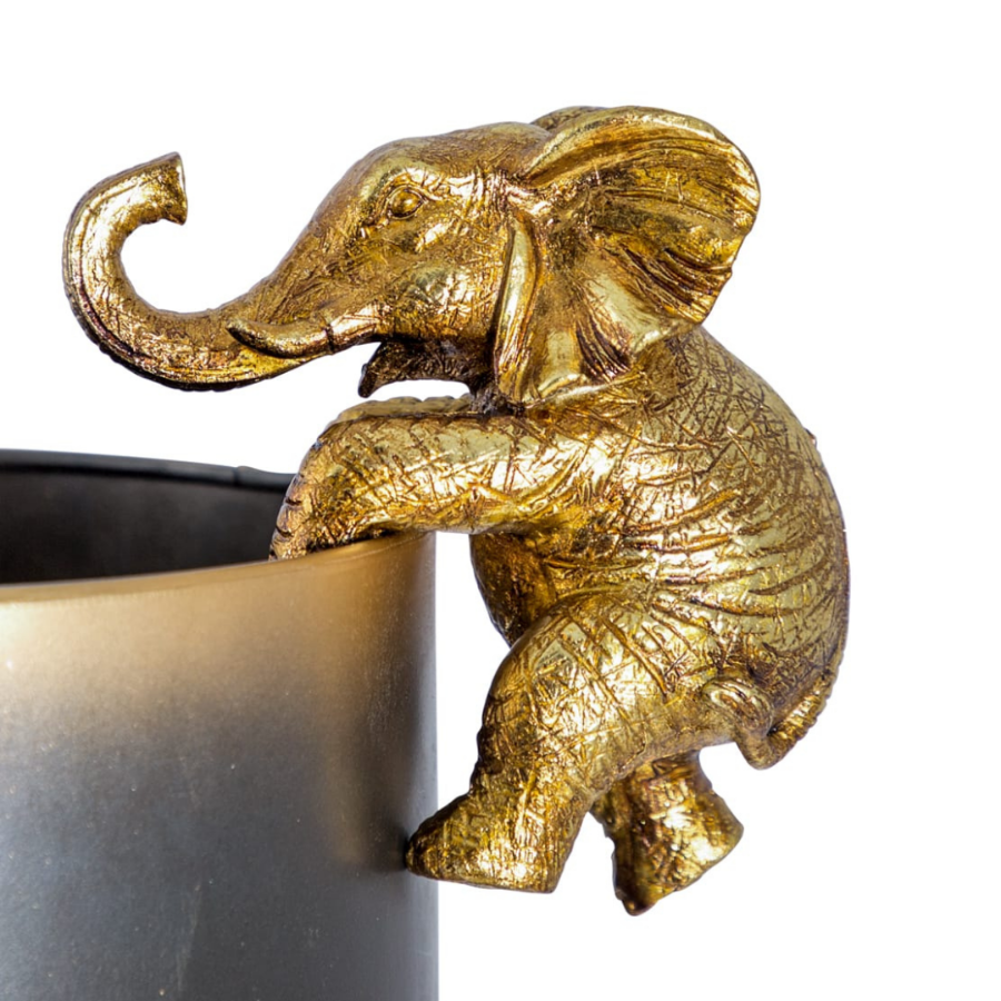 Gold Elephant Hanging Ornament
